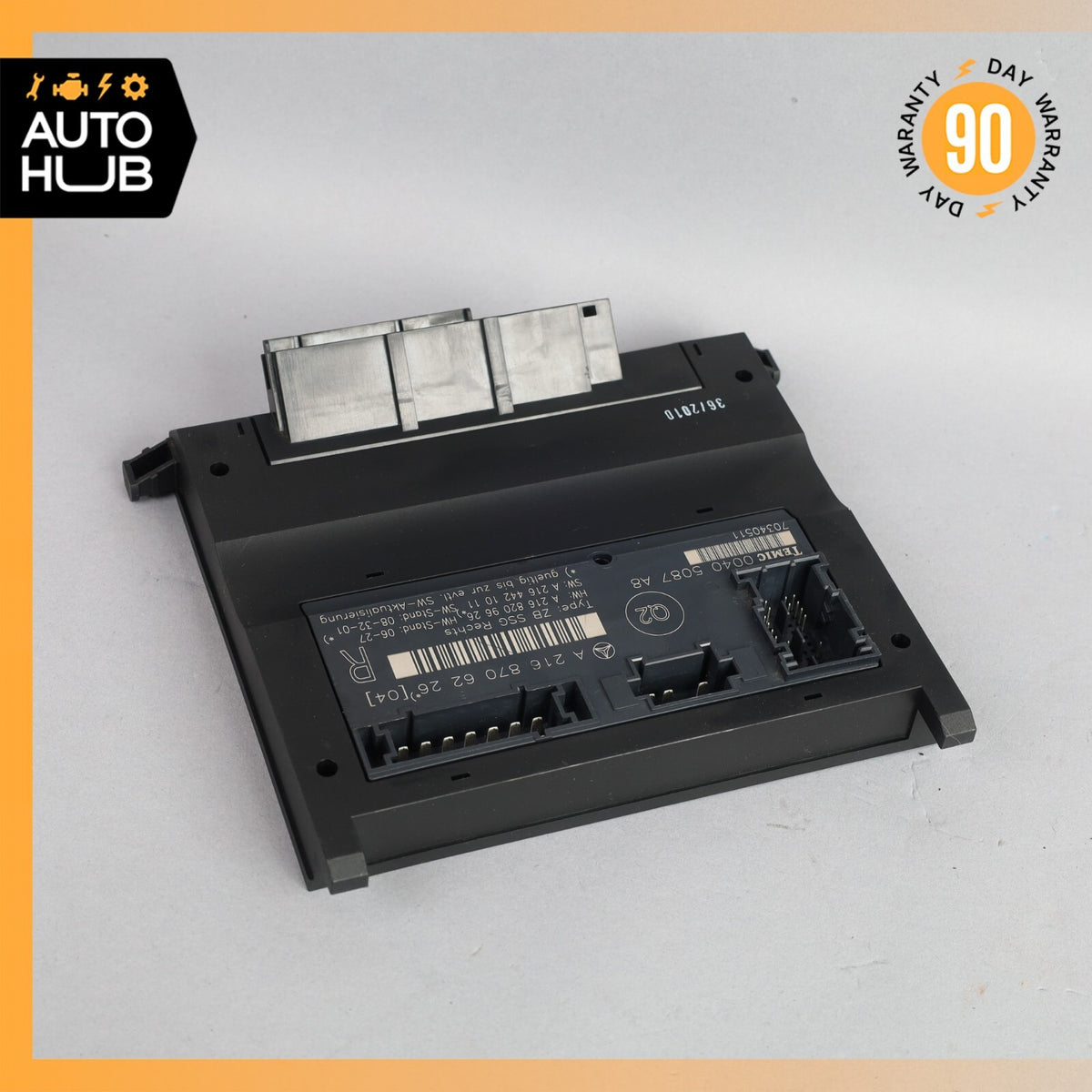 07-14 Mercedes W216 CL550 CL63 AMG Front Right Passenger Seat Control Module OEM - photo 3