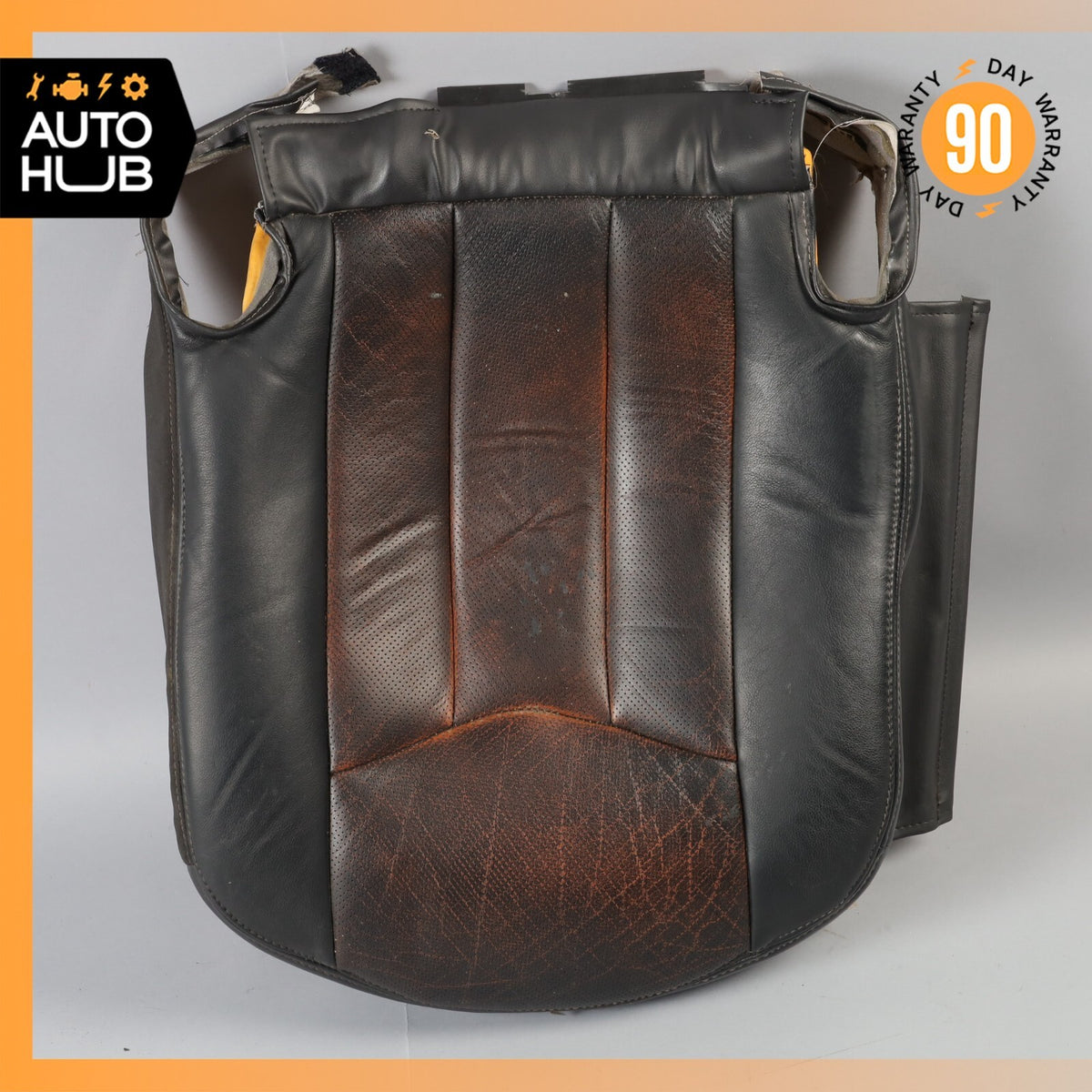04-08 Cadillac XLR Left Driver Side Bottom Lower Seat Cushion Black OEM - photo 1