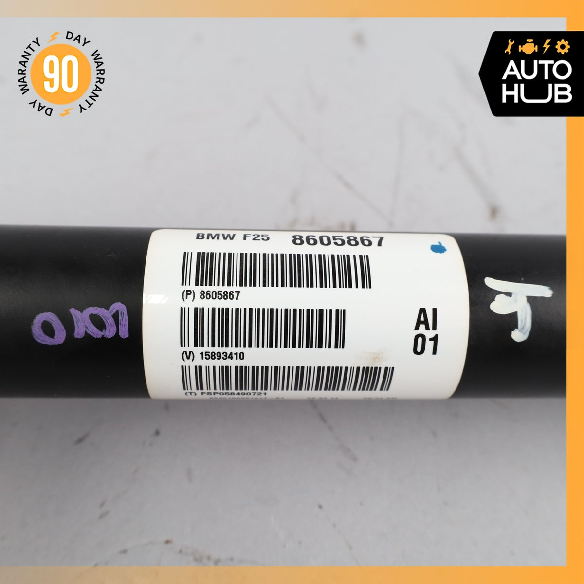 11-18 BMW F25 X3 X4 Front Driveshaft Drive Shaft OEM - photo 12