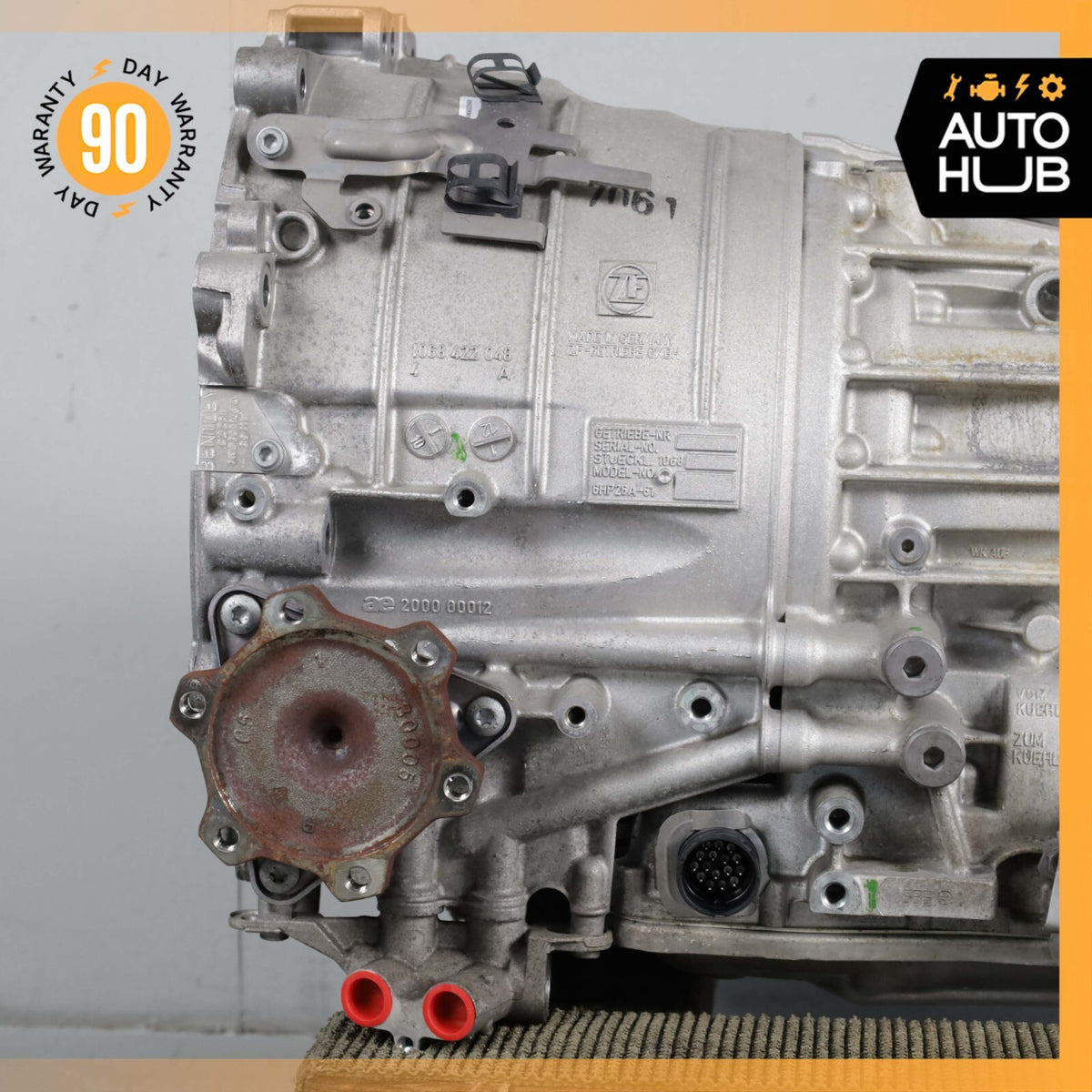12-13 Bentley Continental GTC GT 6HP-28 Automatic Transmission Gearbox OEM 71k - photo 14
