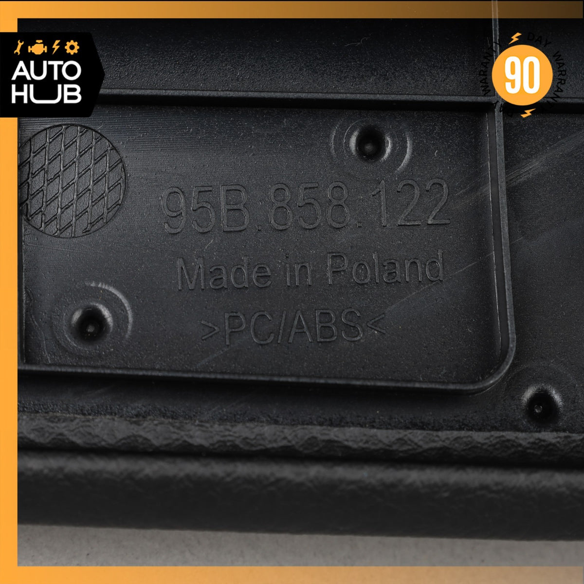 15-18 Porsche Macan 95B Front Right Dash Glove Box Trim Cover Panel Black OEM - photo 23