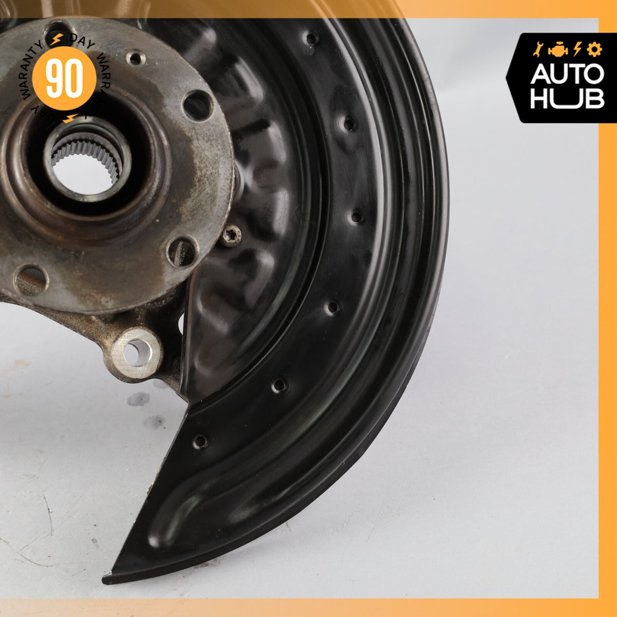 07-12 Bentley Continental GTC Rear Left Side Spindle Knuckle Hub OEM 46k - photo 5