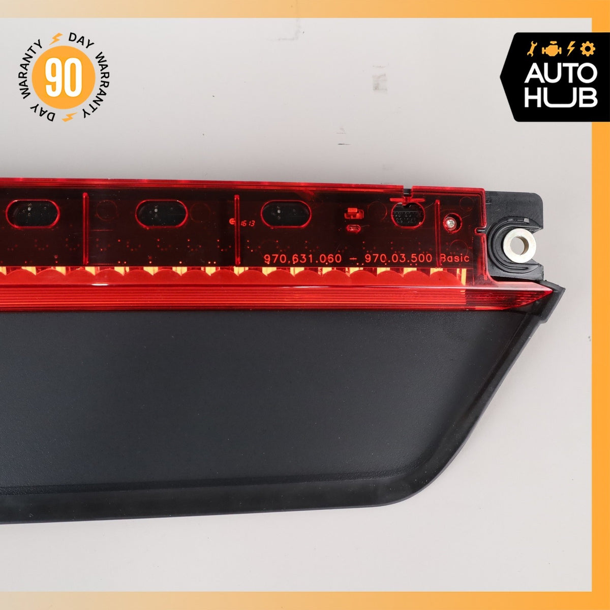 14-16 Porsche Panamera 970 3rd Third Brake Stop Light Lamp 97063106001 OEM 83k - photo 13