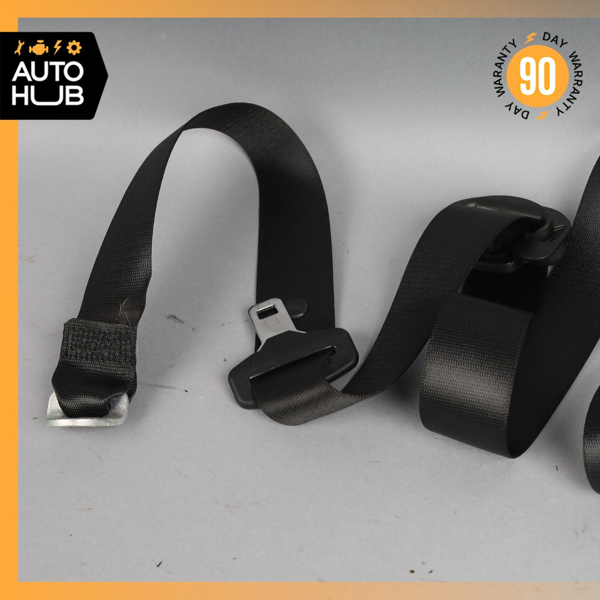 10-12 Land Rover Range Rover L322 Rear Left Side Seat Belt Seatbelt OEM 88k - photo 4