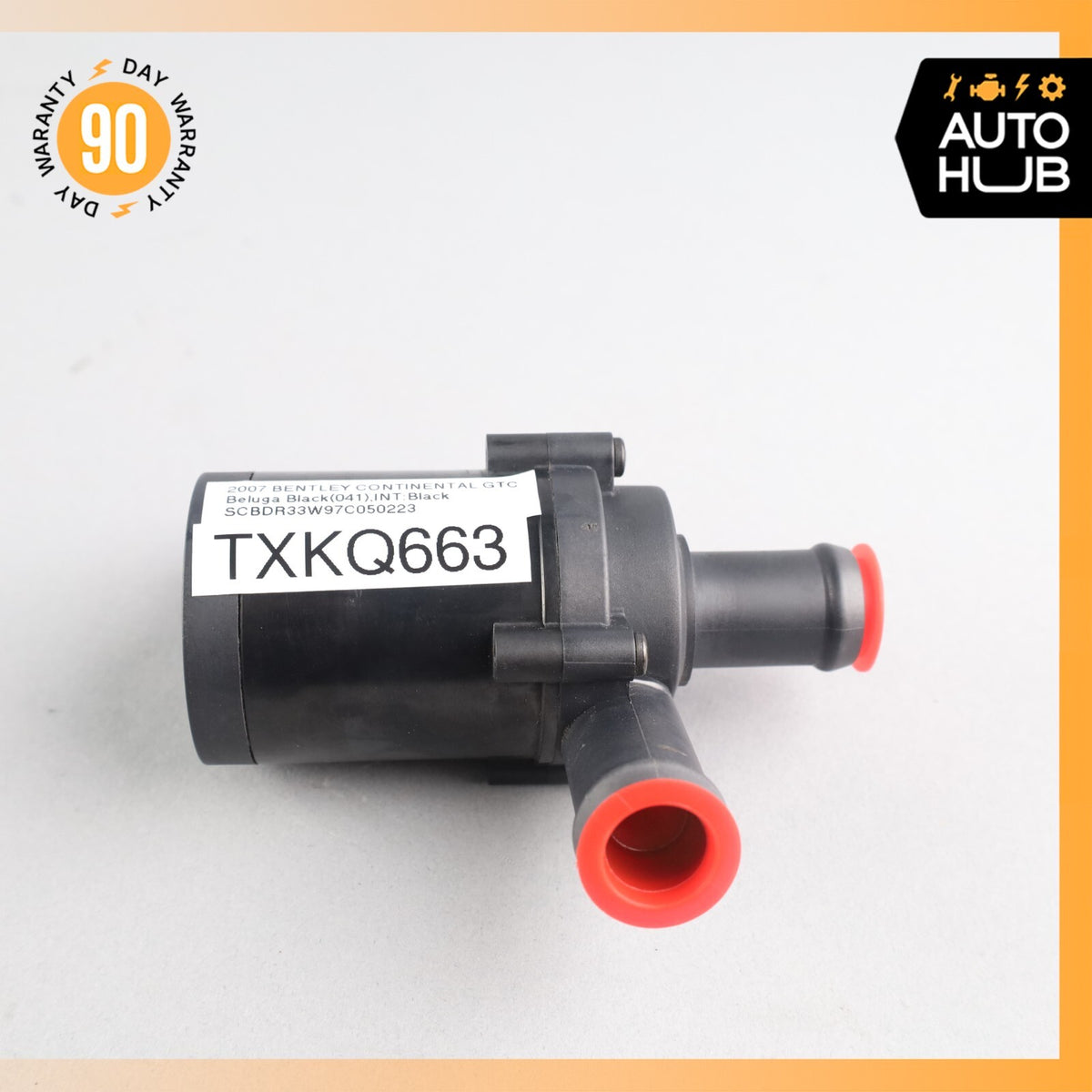 03-18 Bentley Continental GTC GT Turbocharger Water Coolant Pump OEM 62k - photo 4
