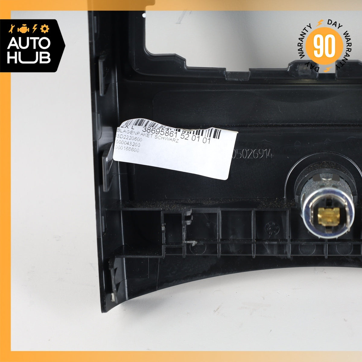 BMW F22 M235i Rear Center Console A/C AC Air Vent Cover Panel Bezel Trim OEM - photo 11