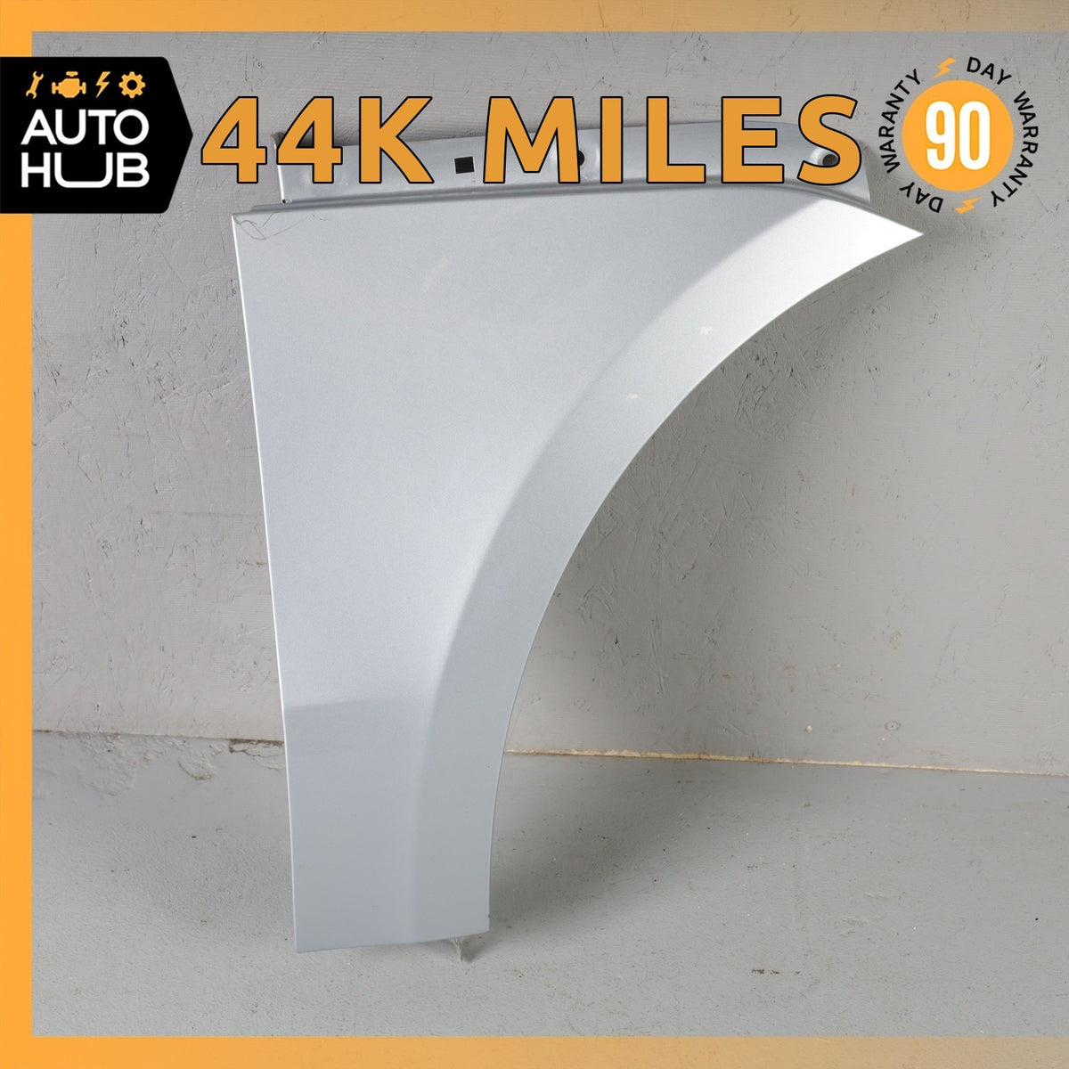 15-25 Porsche Macan 95B Right Lower Fender Silver 95B821112B OEM 44k - photo 1