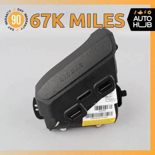 10-18 Mercedes W212 E350 E400 Seat Airbag Air Bag SRS Right Side Lower Black OEM - photo 1