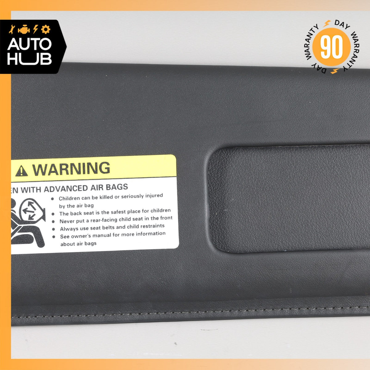 03-18 Bentley Continental GTC Speed Right Side Sun Visor Shade Sunvisor OEM 32k - photo 3