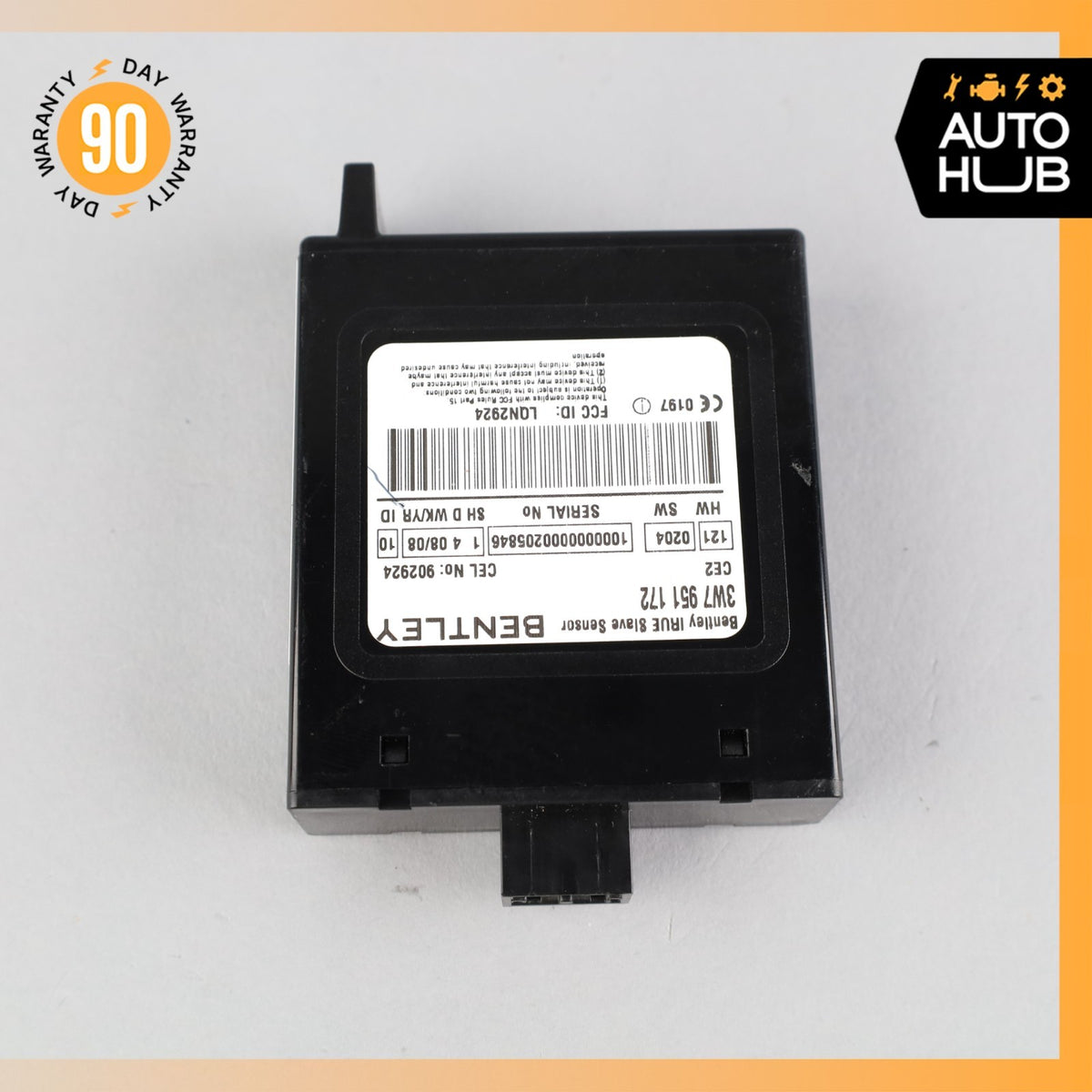 07-18 Bentley Continental GTC Anti Theft Alarm Movement Module OEM - photo 6