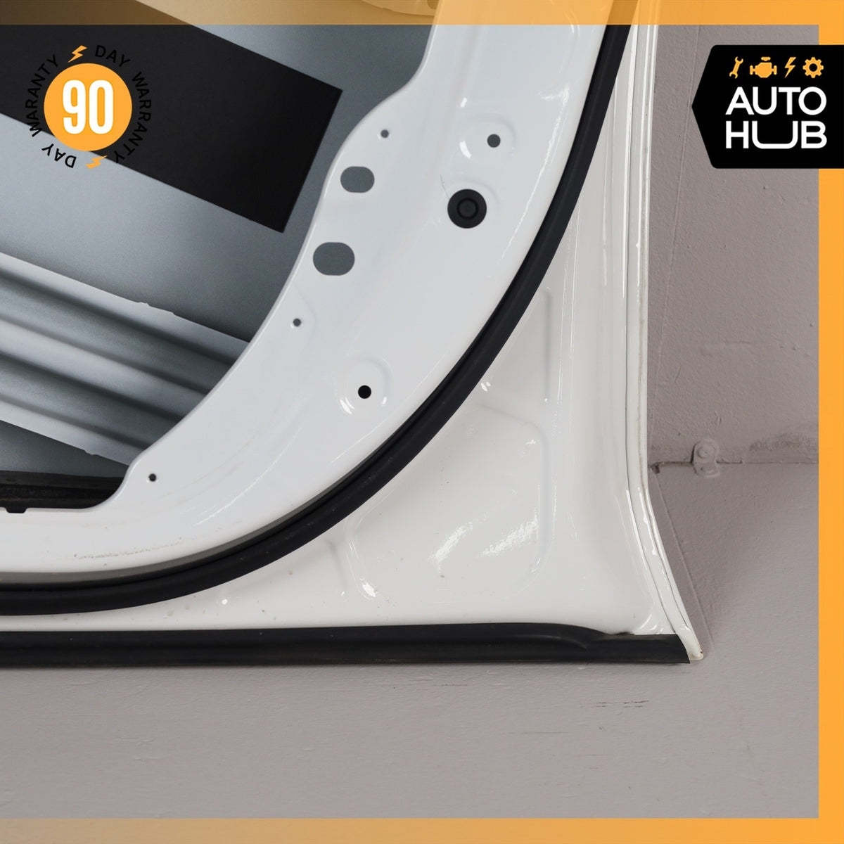 17-23 Mercedes W213 E300 E400 Front Right Passenger Side Door Shell White OEM - photo 15