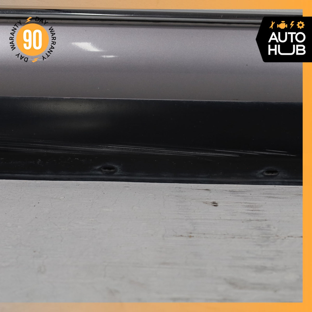 99-02 Rolls Royce Silver Seraph Right Side Skirt Rocker Panel Molding OEM - photo 7