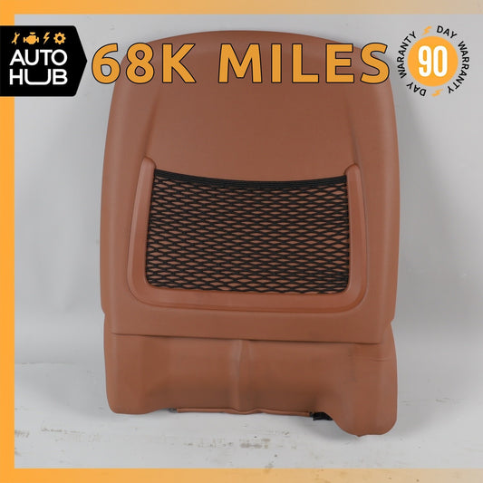 14-17 Maserati Ghibli M157 Front Right Side Seat Back Cover Brown OEM 68k - photo 1