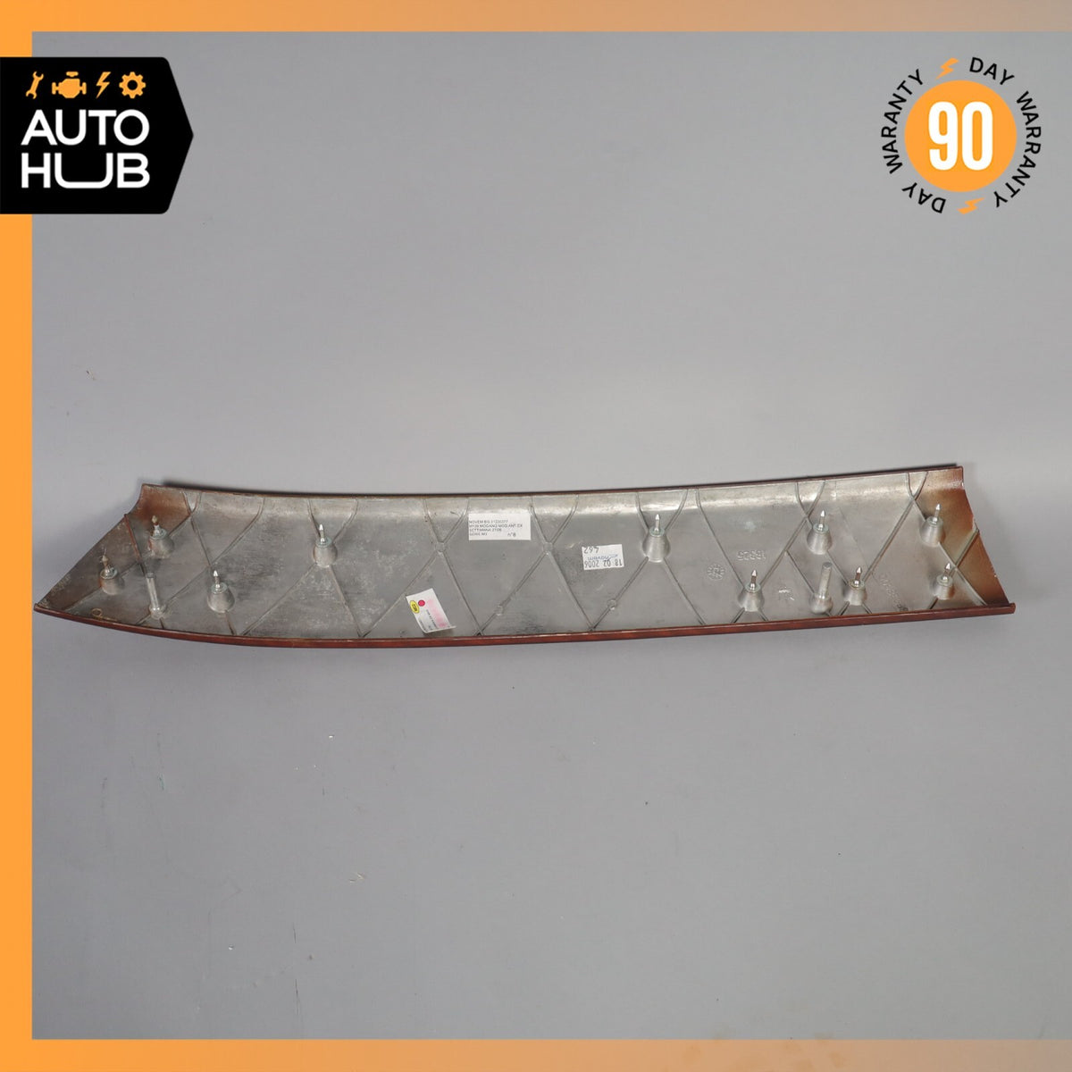 03-13 Maserati Quattroporte M139 Front Right Side Door Panel Trim Panel Wood OEM - photo 8