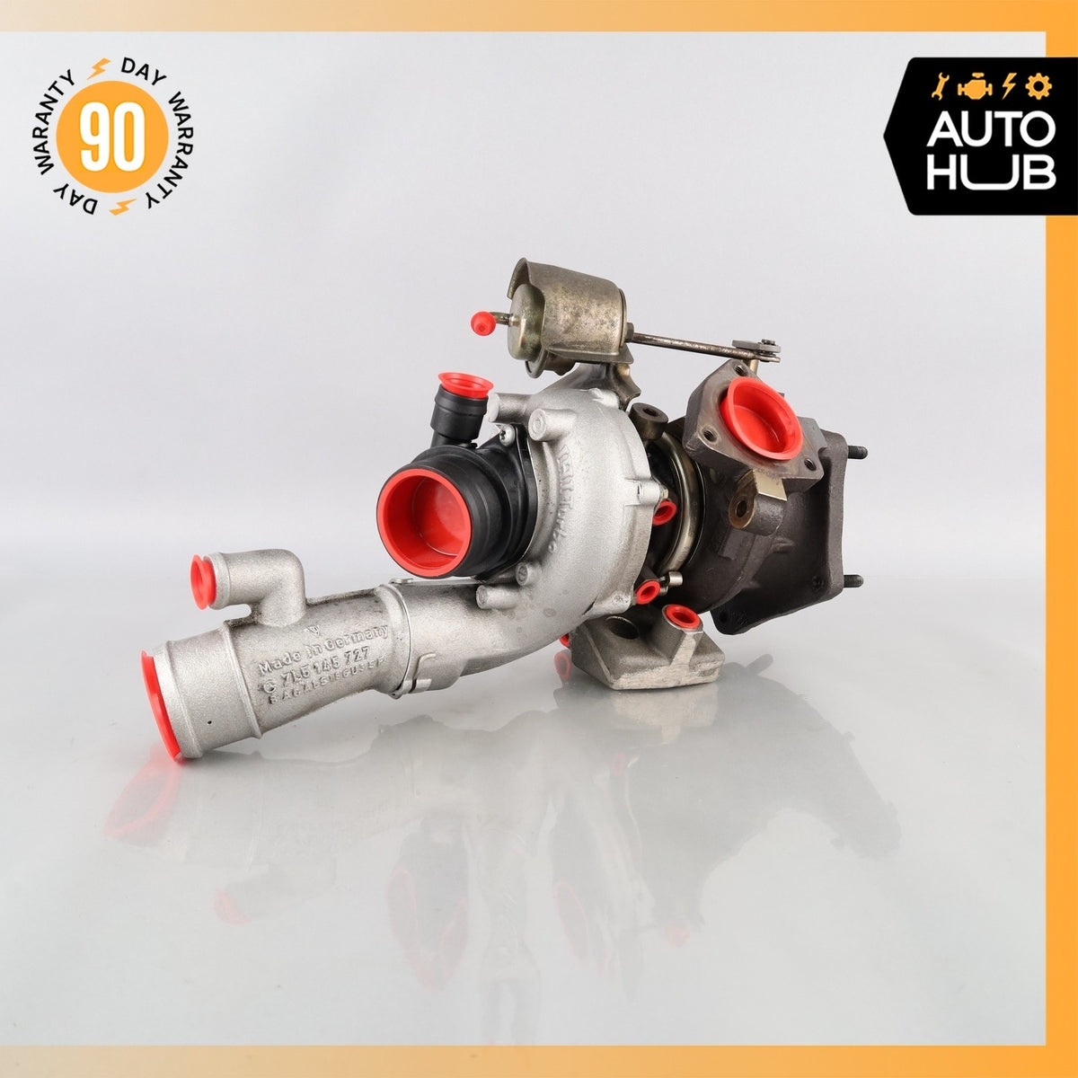 03-06 Porsche Cayenne 955 Turbo 4.5L V8 Left Turbocharger Turbo Charger OEM - photo 2