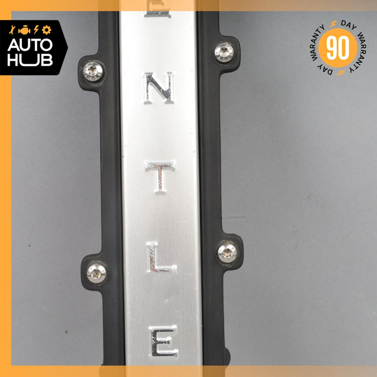 03-13 Bentley Continental GT Flying Spur Top Center Engine Cover Plate OEM - photo 3