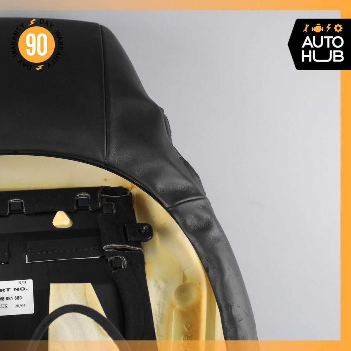 03-06 Bentley Continental GT Front Right Side Seat Upper Back Cushion OEM 96k - photo 12