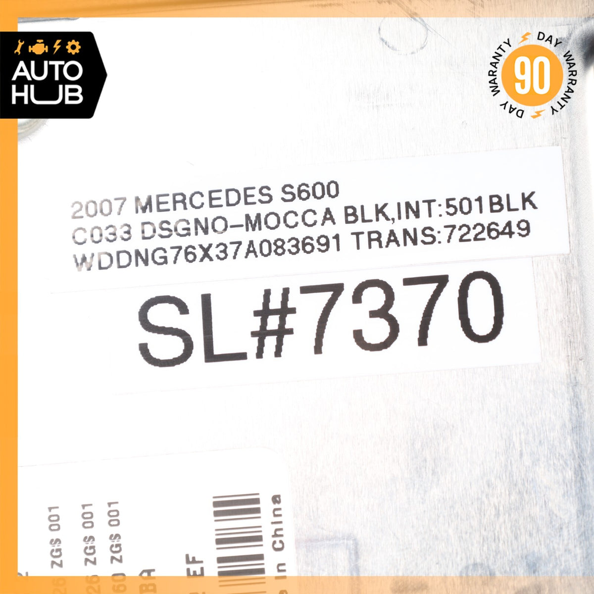 07-10 Mercedes W221 S600 CL550 Bluetooth Communication Module 2168204826 OEM - photo 8