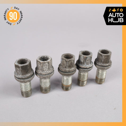 Audi D4 A8 Wheel Rim Lug Nut Bolt Set of 5 WHT002438 OEM - photo 1