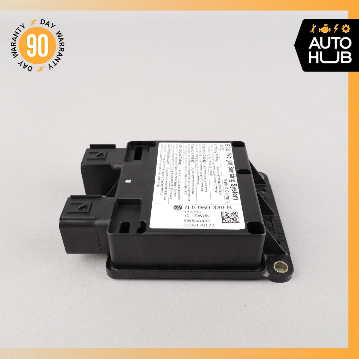 Porsche Cayenne 955 Weight Sensor Control Module Unit 7L5959339B OEM - photo 2