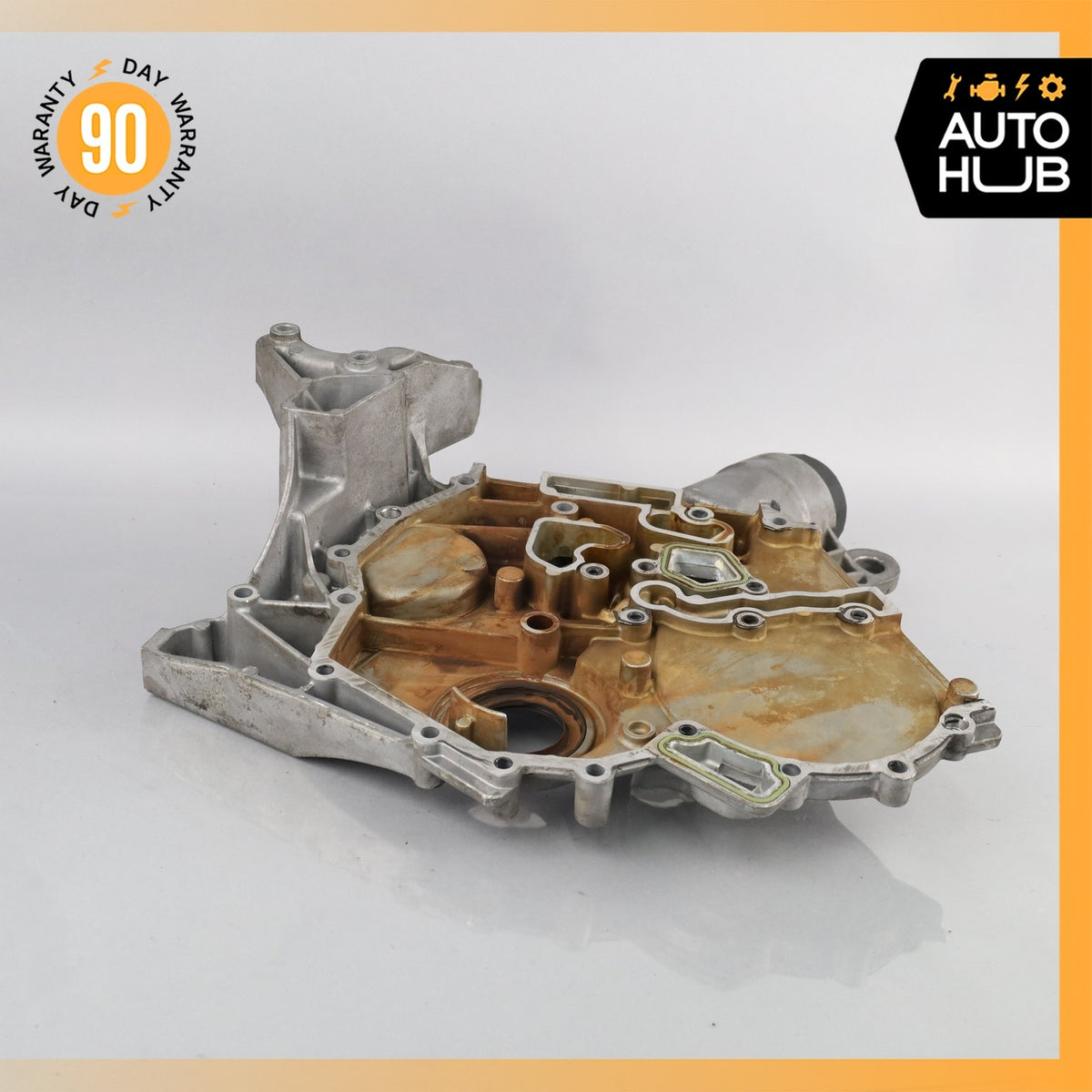 01-14 Mercedes W216 CL600 S600 V12 Engine Timing Chain Case Cover 1370150002 OEM - photo 8