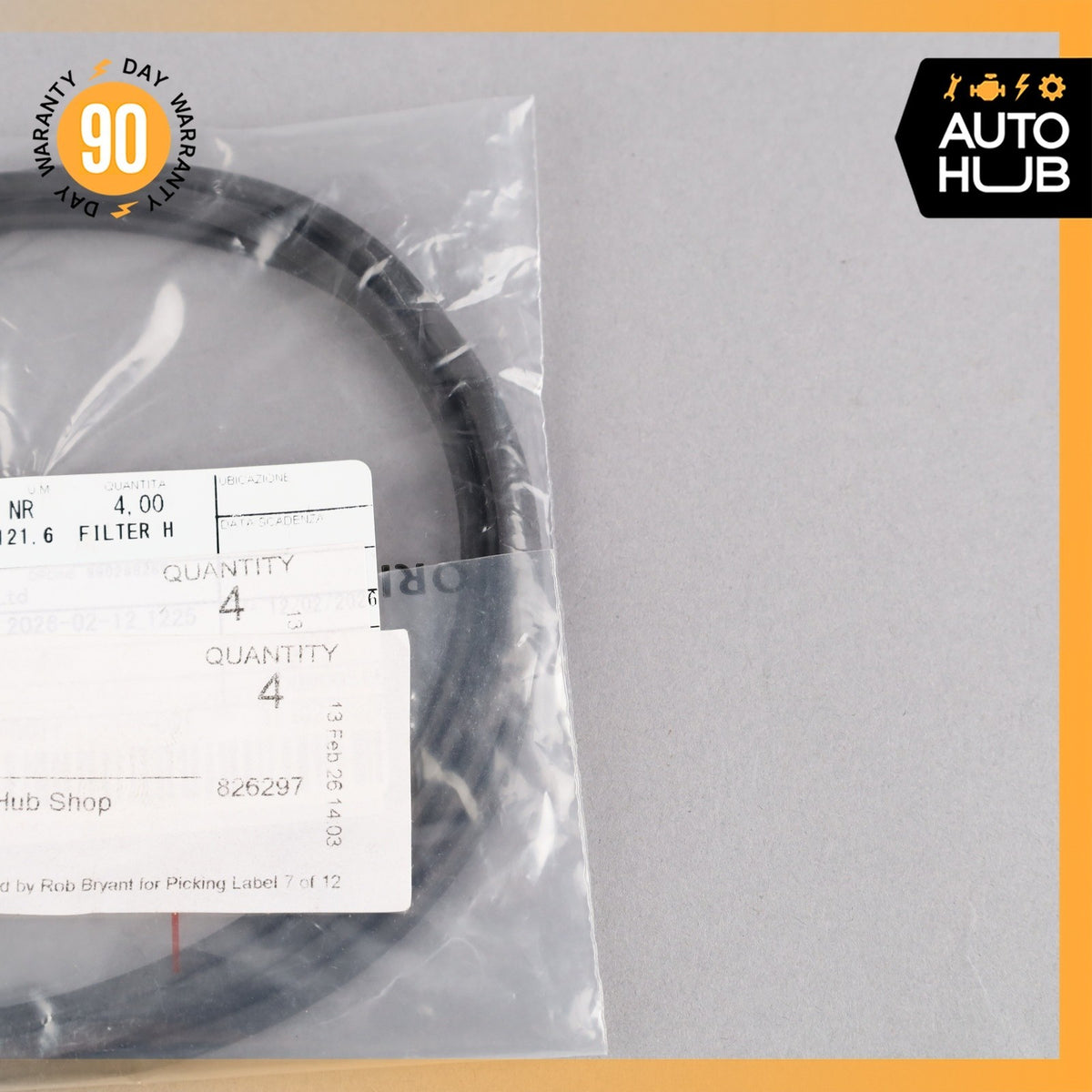 Ferrari FF California 458 Italia Gas Tank Fuel Pump Ring Seal Set of 4 OEM NEW - photo 4