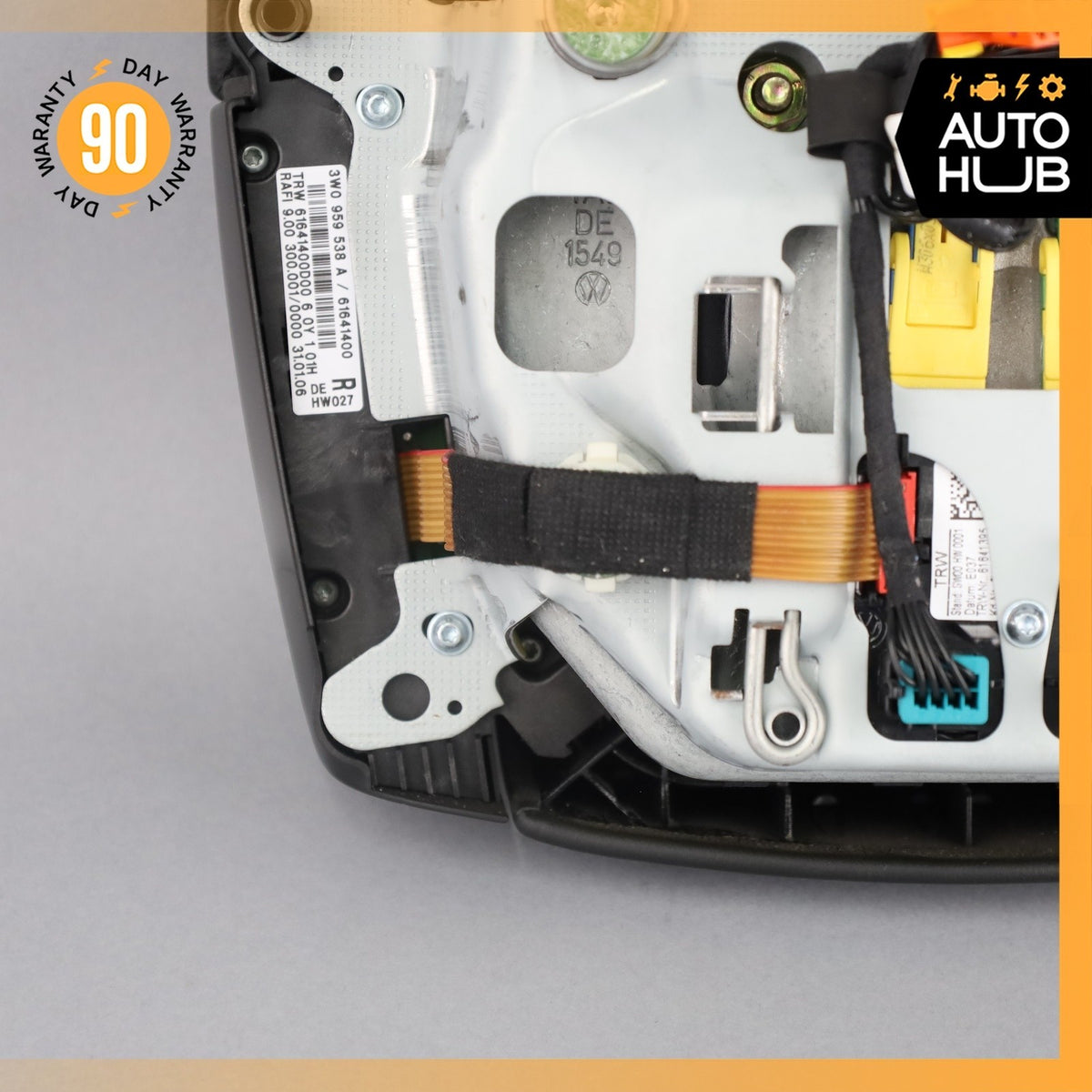 03-13 Bentley Continental Flying Spur GTC Driver Steering Wheel Airbag OEM - photo 21