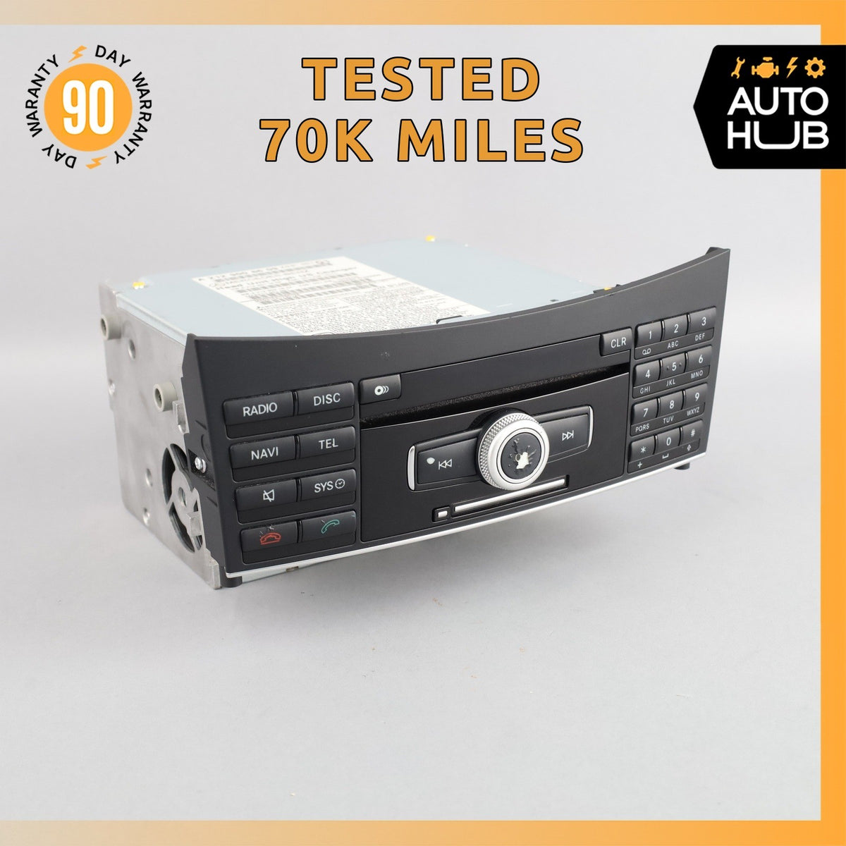10-11 Mercedes W212 E350 E550 Command Head Unit CD Changer Radio OEM - photo 1