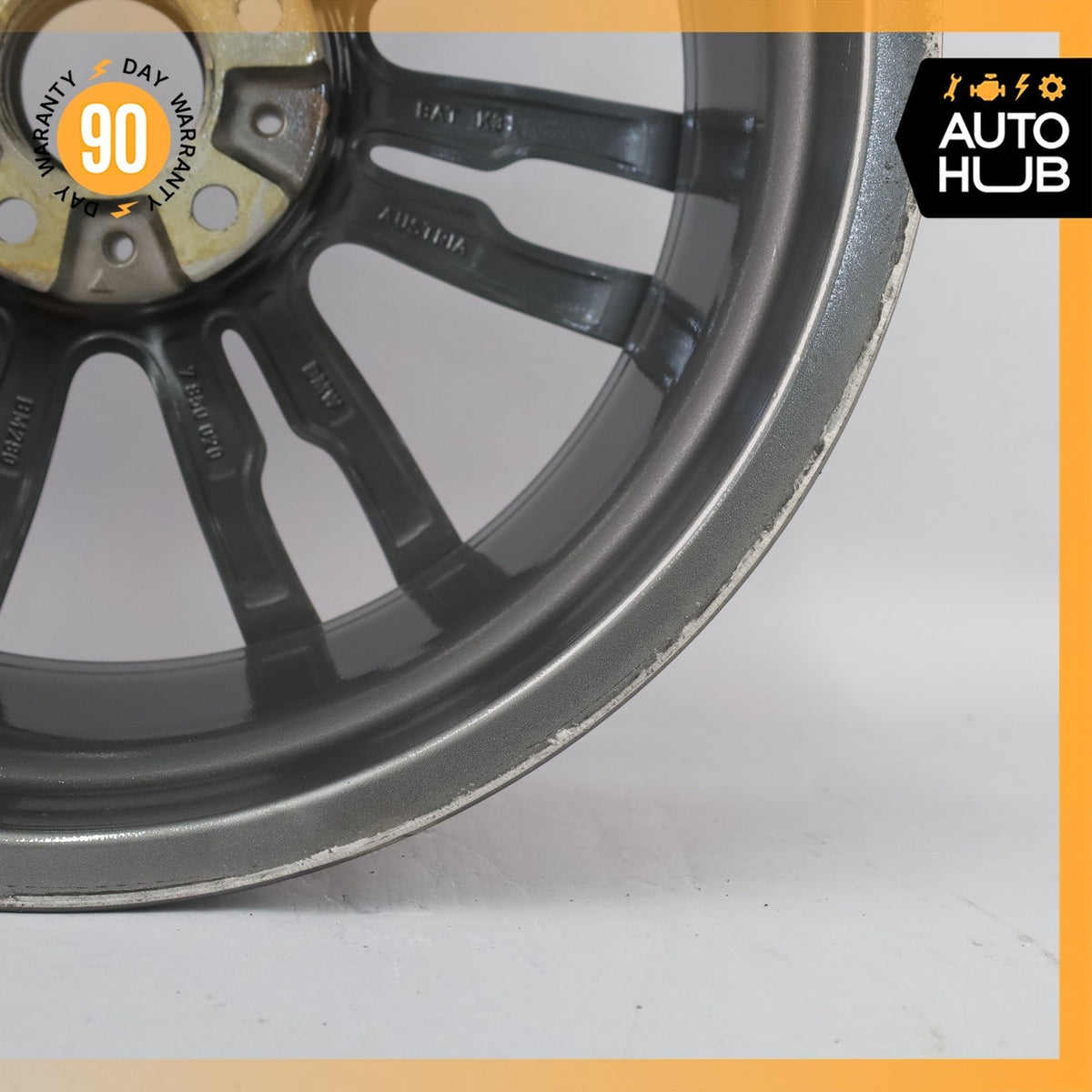 BMW F30 330e 335i 440i 435i 8 x 19 19" Style 403 Wheel Rim Polished Gray OEM - photo 11