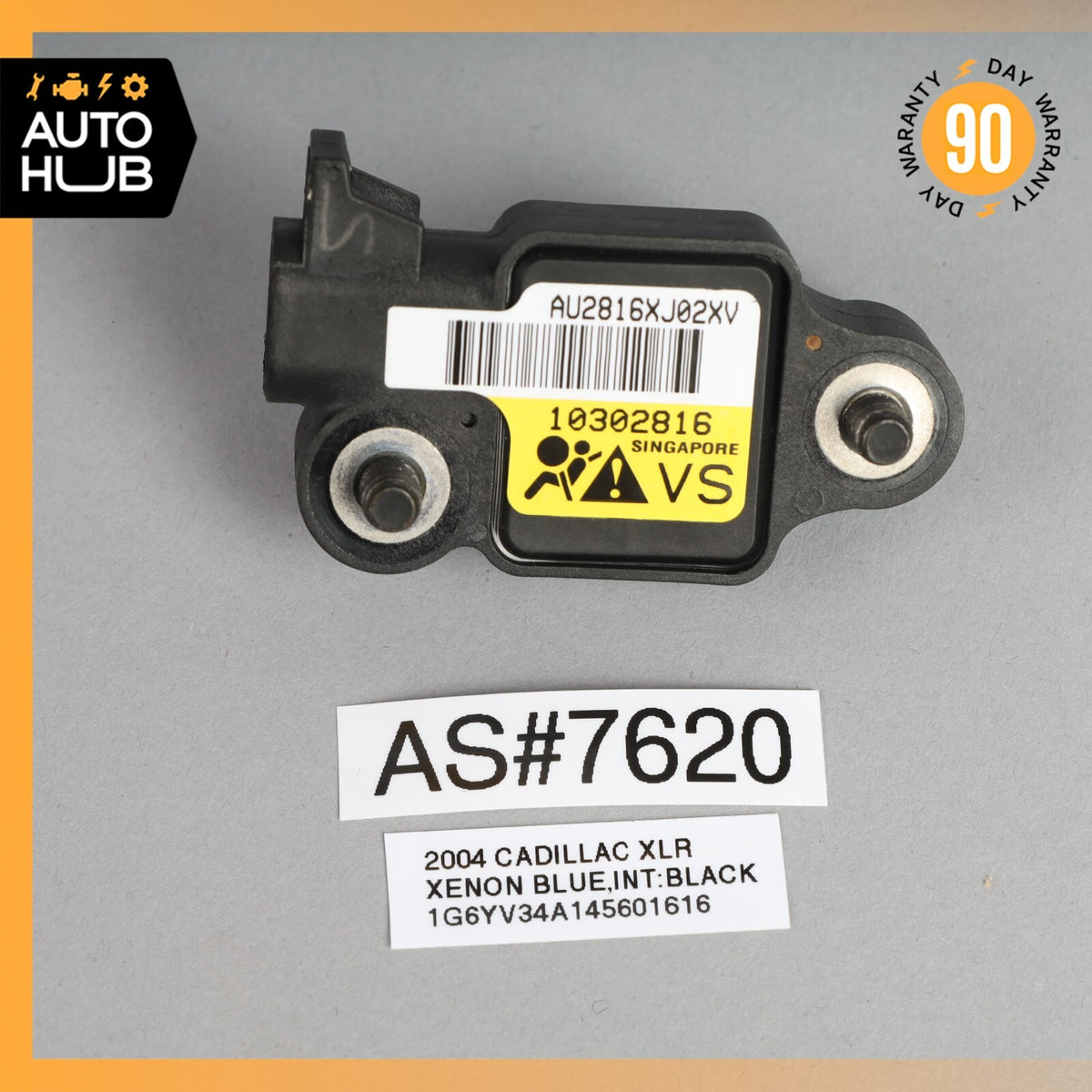 2004 Cadillac XLR Side Impact Sensor SRS 10302816 OEM 51k - photo 6