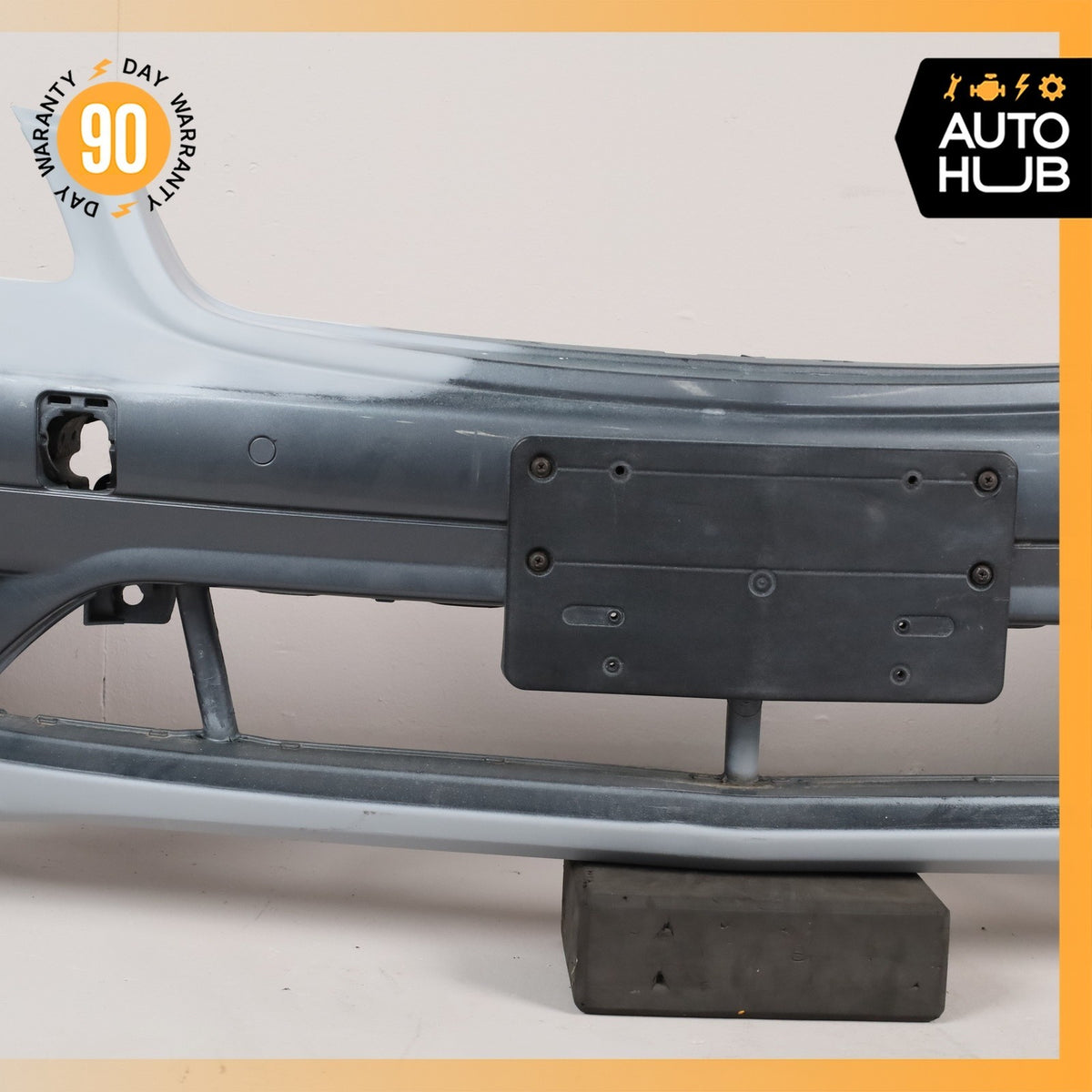 07-09 Mercedes W221 S550 S600 AMG Sport Front Bumper Cover Assembly Gray OEM - photo 4
