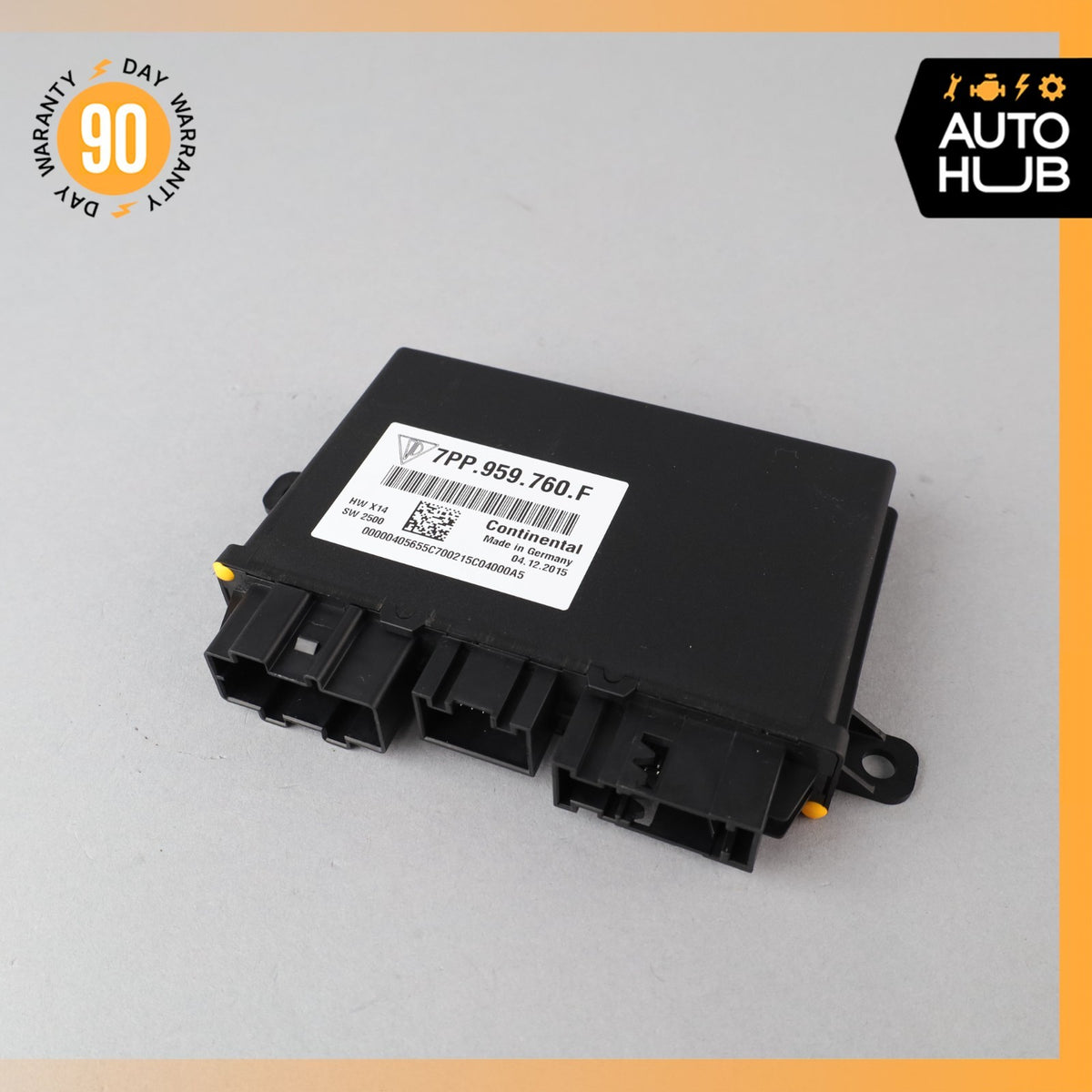 Porsche Cayenne 958 Front Left or Right Seat Control Module Unit 7PP959760F OEM - photo 1