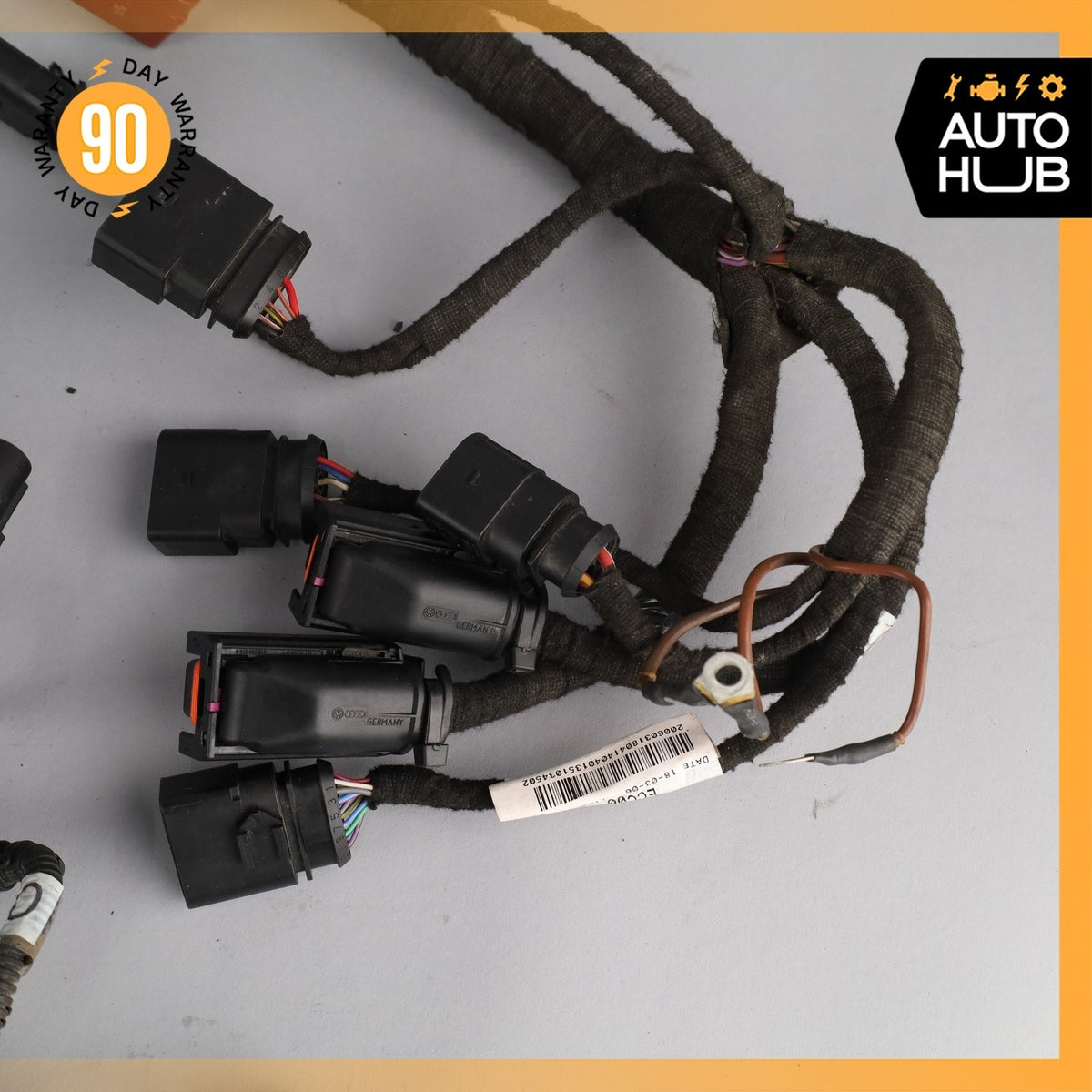 Bentley Continental Flying Spur 6.0L Engine Ignition Wire Cable Harness OEM 39k - photo 10