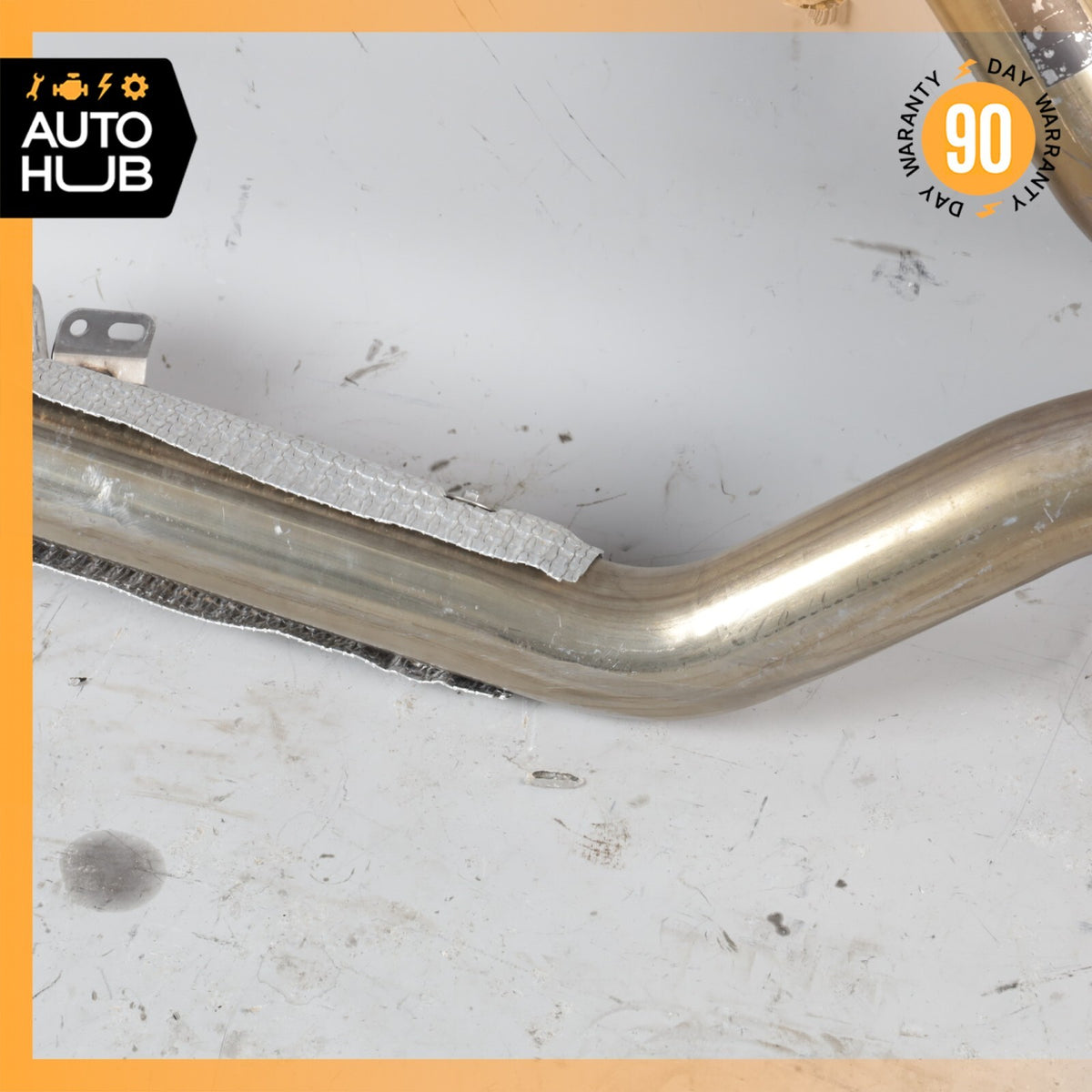 18-23 Aston Martin DB11 4.0L V8 Engine Center Exhaust Cross Pipe OEM - photo 8
