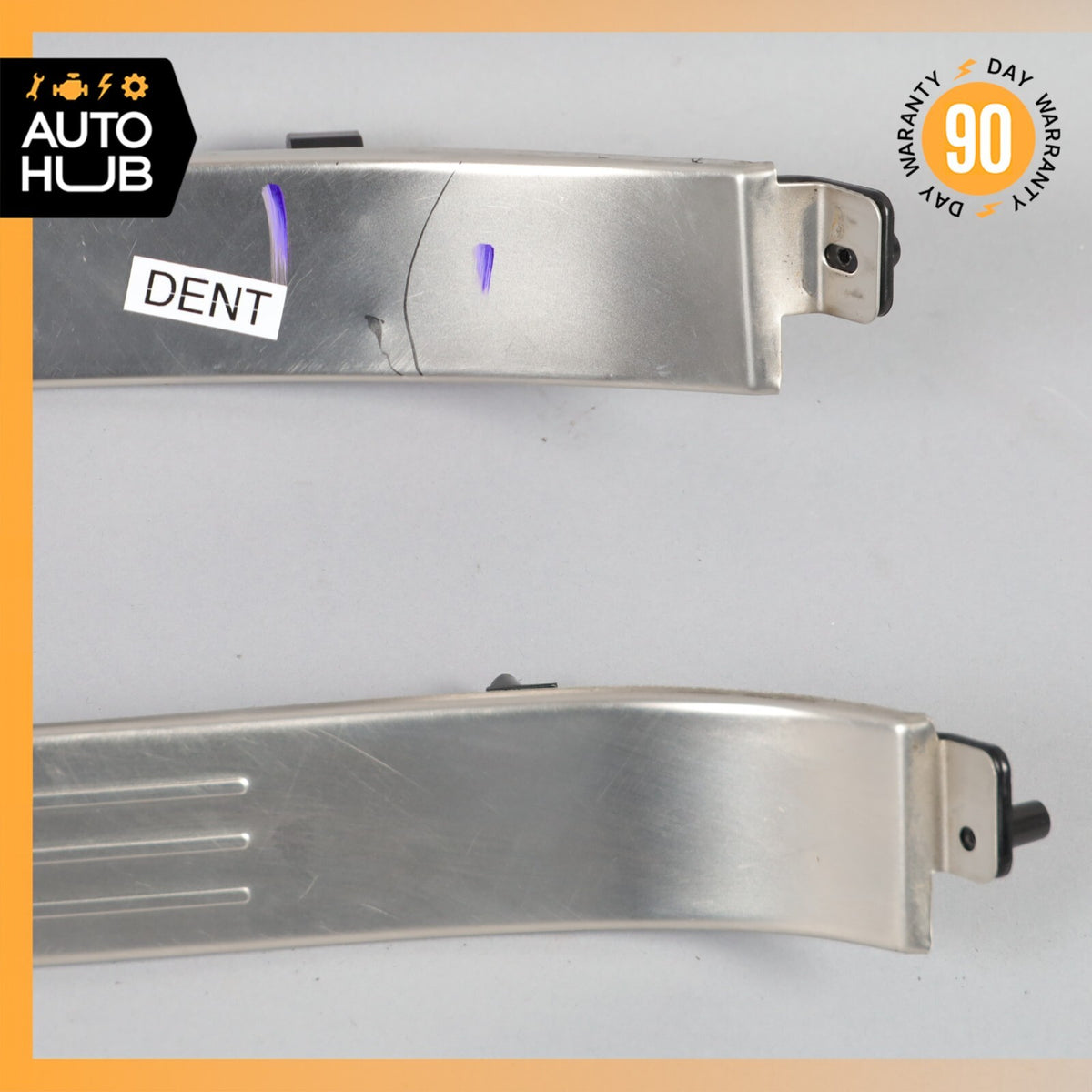 03-12 Bentley Continental GT GTC Left & Right Side Door Step Sill Sills OEM - photo 6