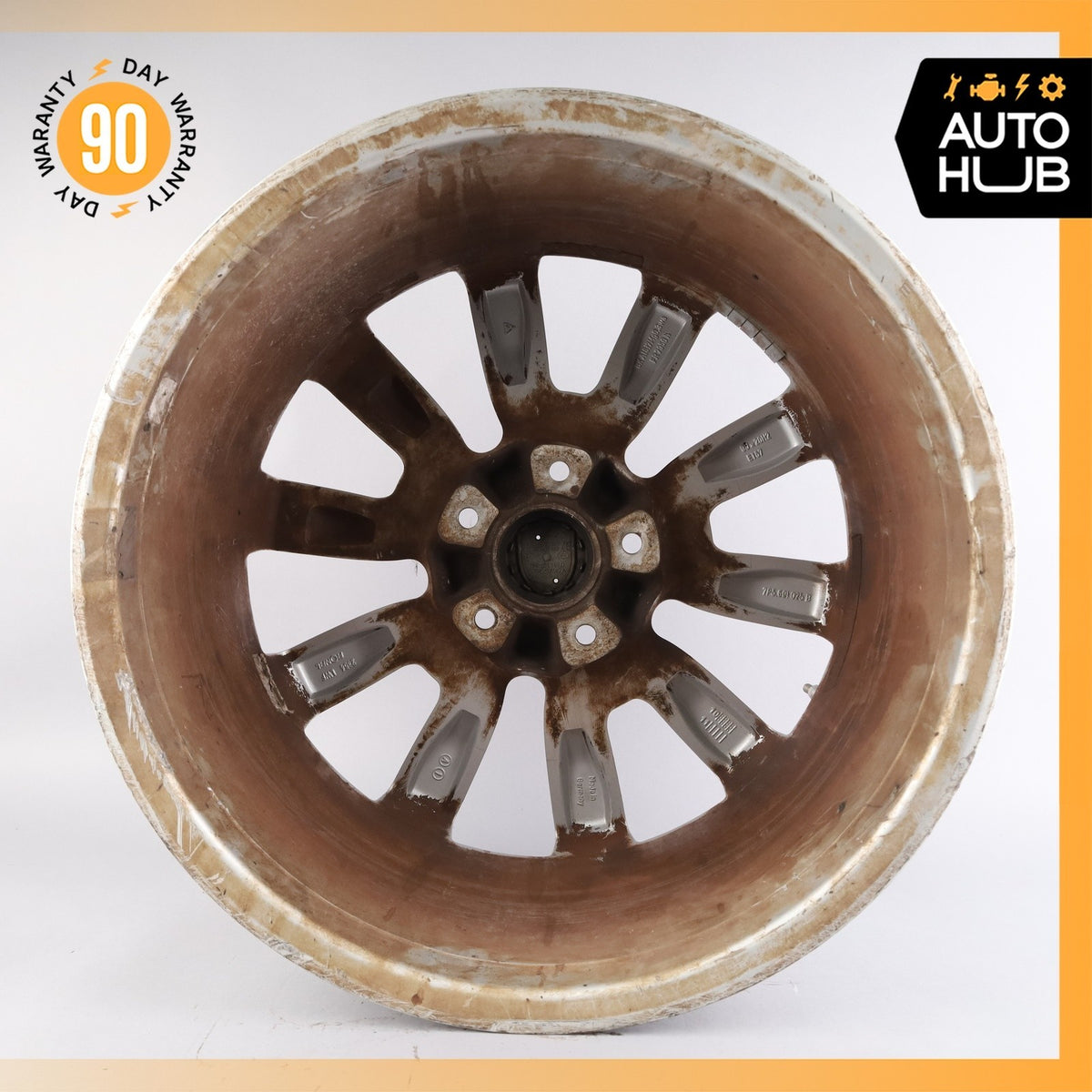 Porsche Cayenne 958 9 x 20 20" Wheel Rim Silver 7P5601025B OEM - photo 9