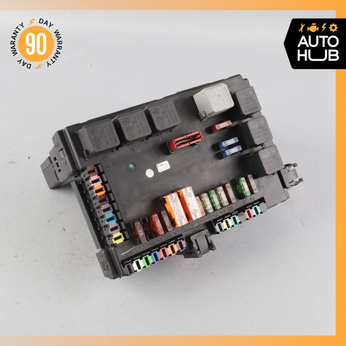 10-13 Mercedes W221 S400 S550 S65 AMG Rear Sam Fuse Box Relay Module Control OEM - photo 3