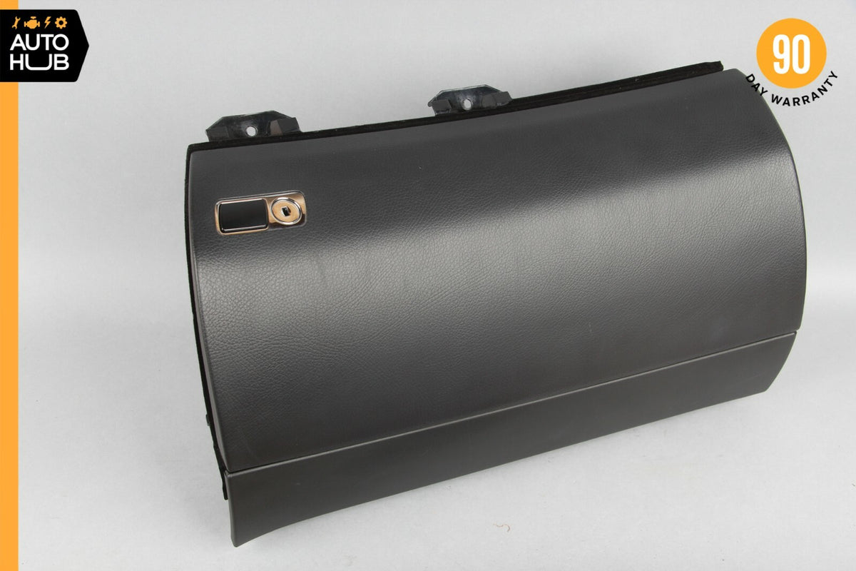 10-13 Mercedes W221 S400 S550 Dash Board Glove Box Compartment Black OEM - photo 8