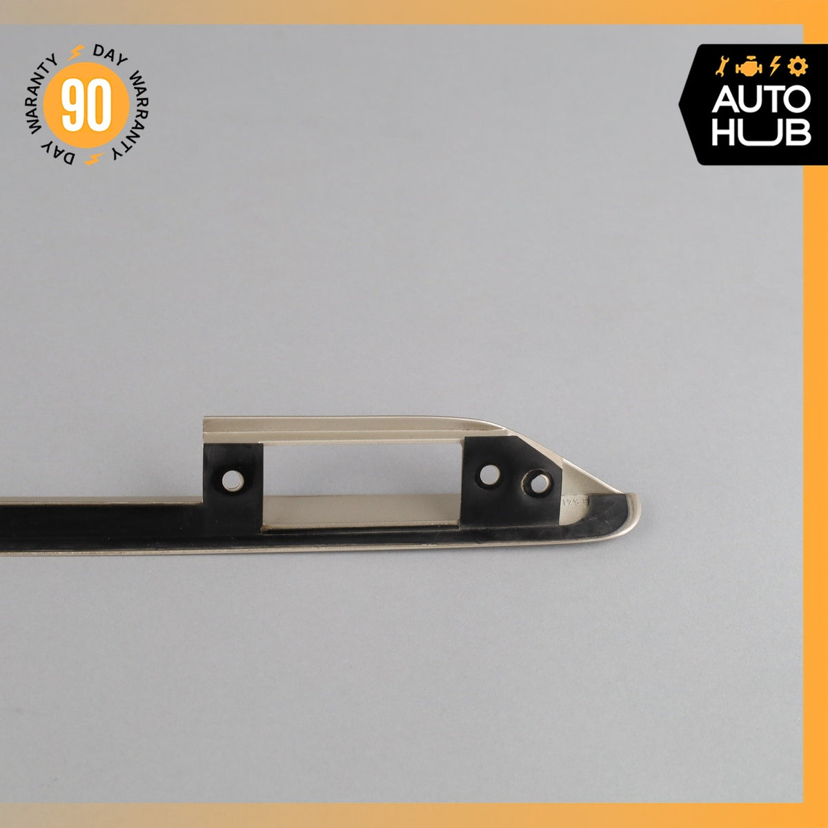 93-99 Mercedes W140 CL600 S500 S600 Coupe Trunk Lid License Plate Trim Panel OEM - photo 11