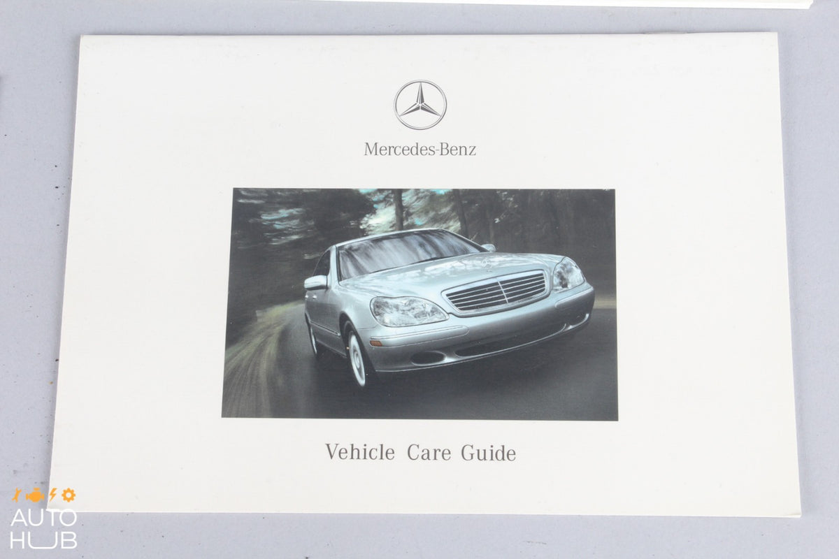 2002 Mercedes-Benz W211 E320 Owner's Operator's Manual Book Assembly OEM - photo 6