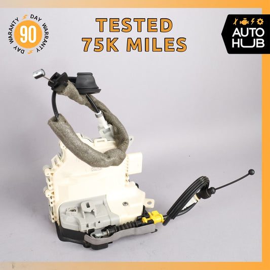 12-15 Audi C7 A6 S6 Front Right Door Lock Actuator OEM 75k - photo 1