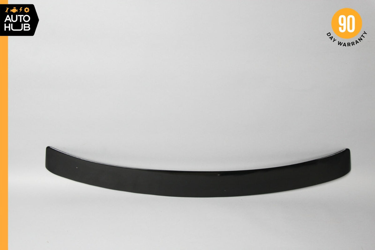 07-13 Mercedes W221 S400 S550 S63 Roof Upper Molding Spoiler Black Aftermarket - photo 1