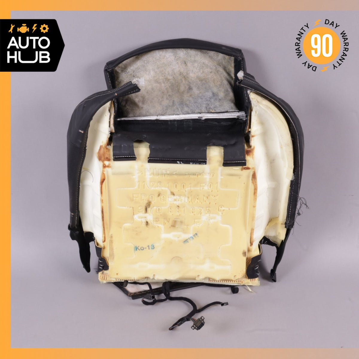Bentley Continental GT GTC Front Left Driver Lower Bottom Seat Cushion OEM 87k - photo 12