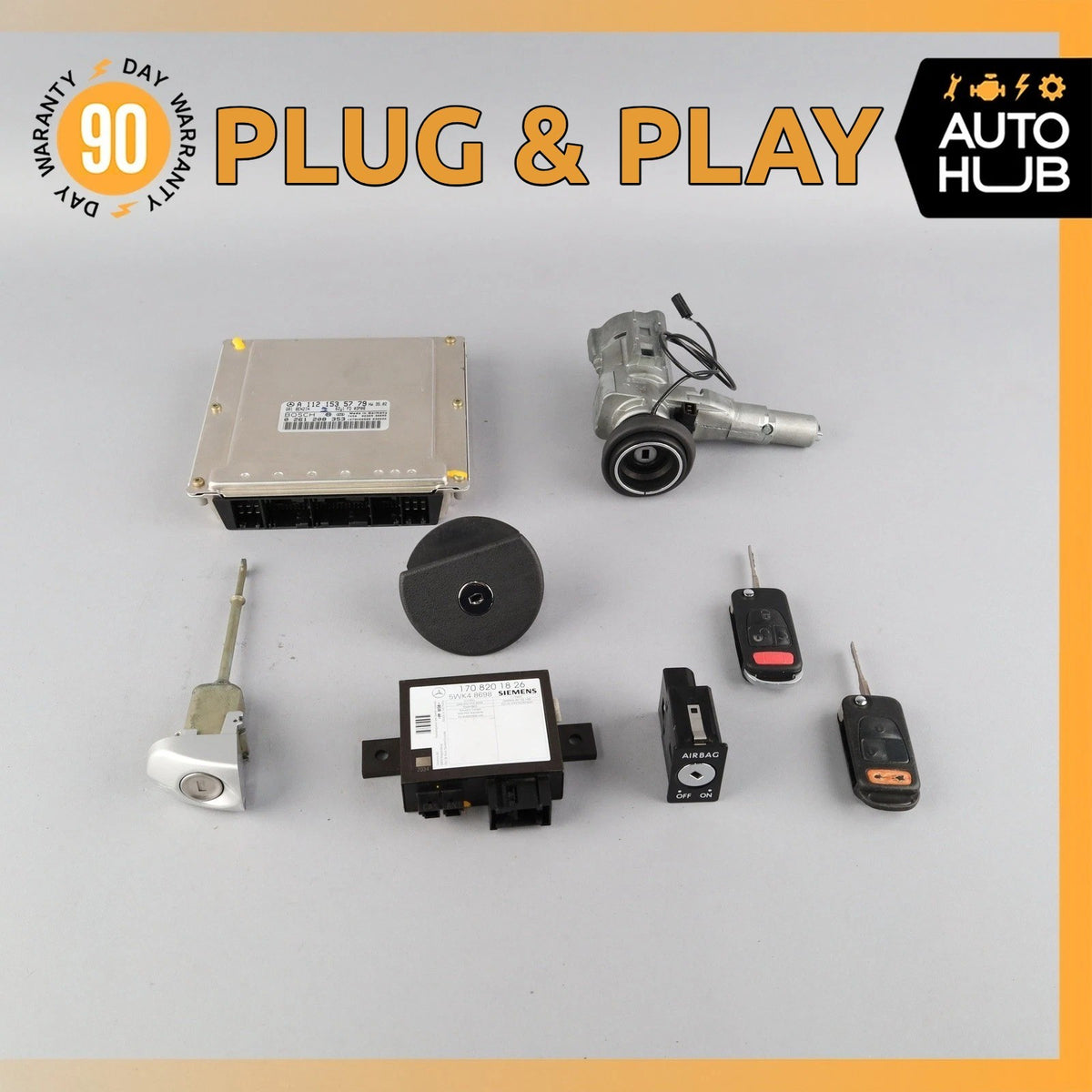 04-08 Chrysler Crossfire 3.2L V6 N/A Steering Ignition Switch Door Lock ECU OEM - photo 1