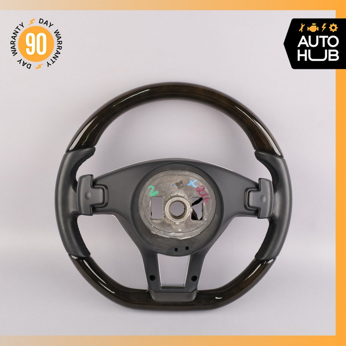 12-18 Mercedes R231 SL400 SL550 Steering Wheel Flat Bottom w/Paddle Shifters OEM - photo 11