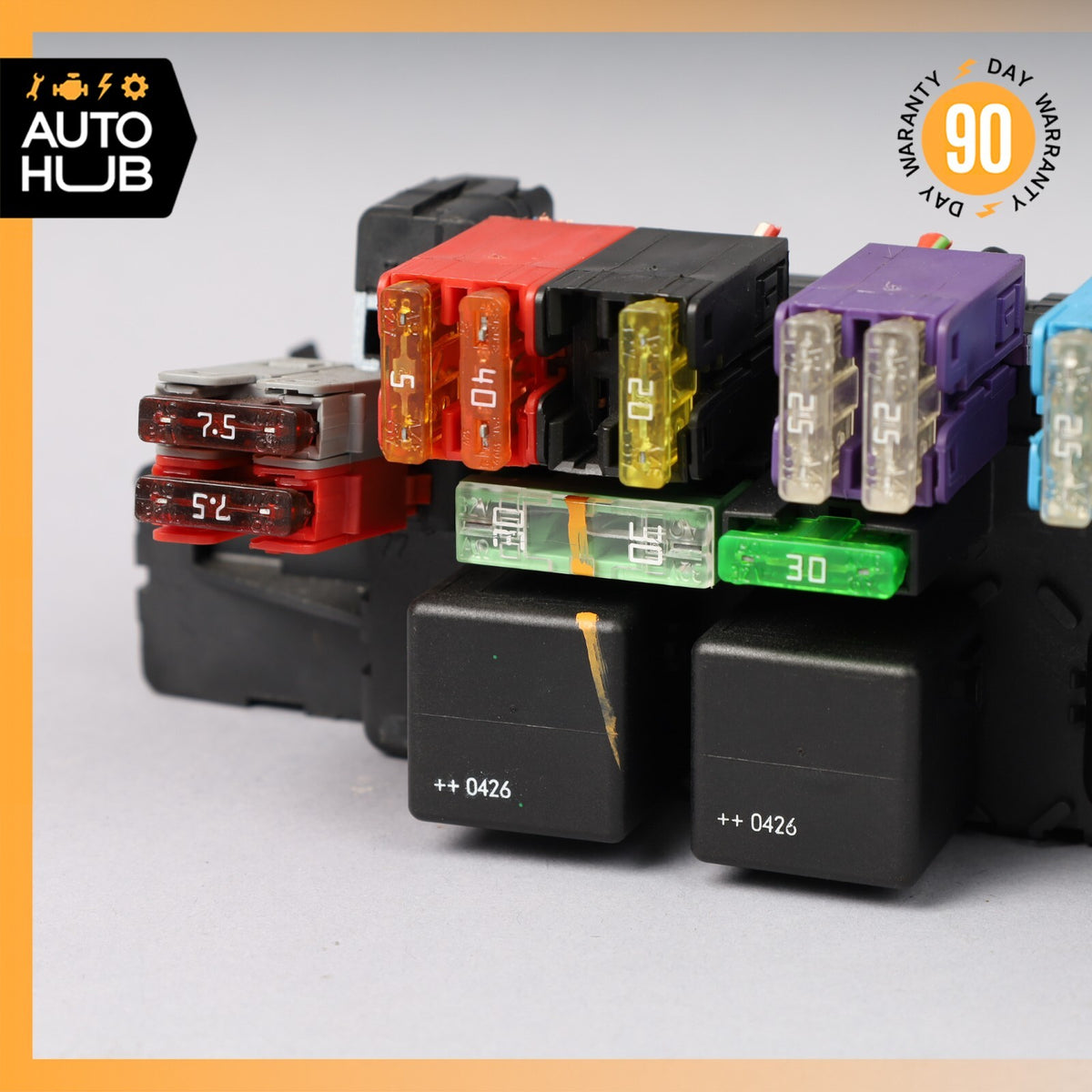 03-12 Mercedes R230 SL500 SL55 AMG SL550 Rear SAM Fuse Box Relay Module OEM - photo 5