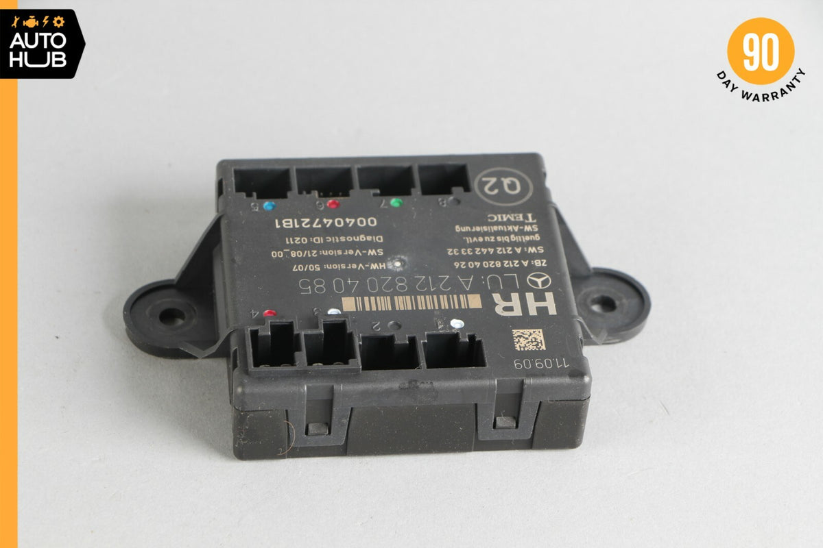 08-18 Mercedes X204 GLK350 C300 CLS550 Rear Right Side Door Control Module OEM - photo 3