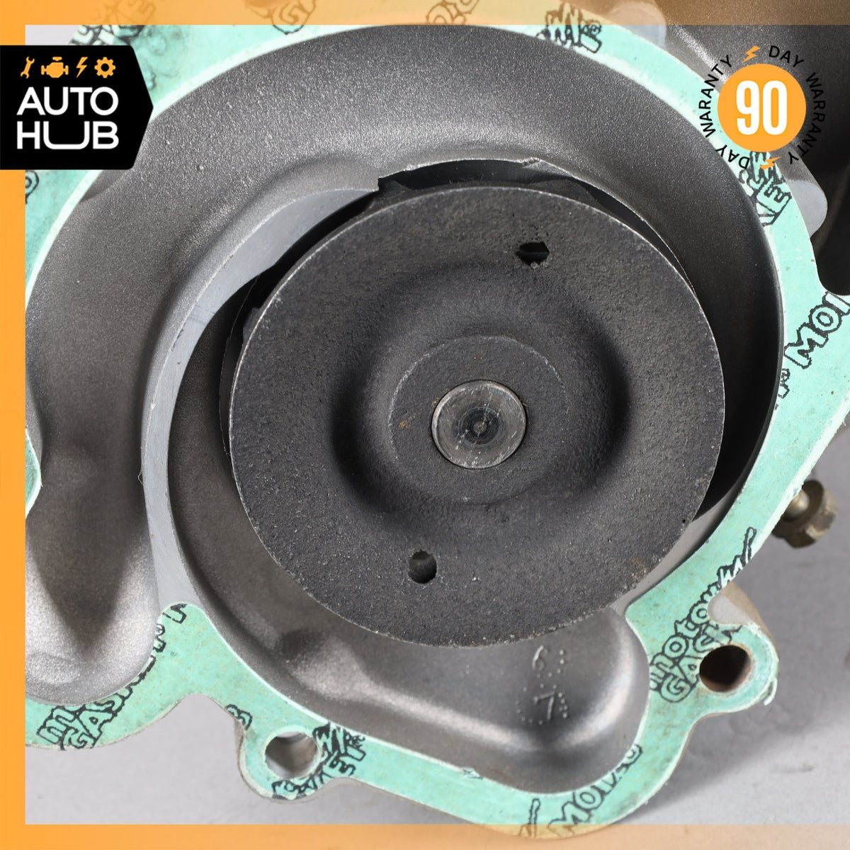 Mercedes W126 420SEL Engine Motor Water Pump Aftermarket - photo 11