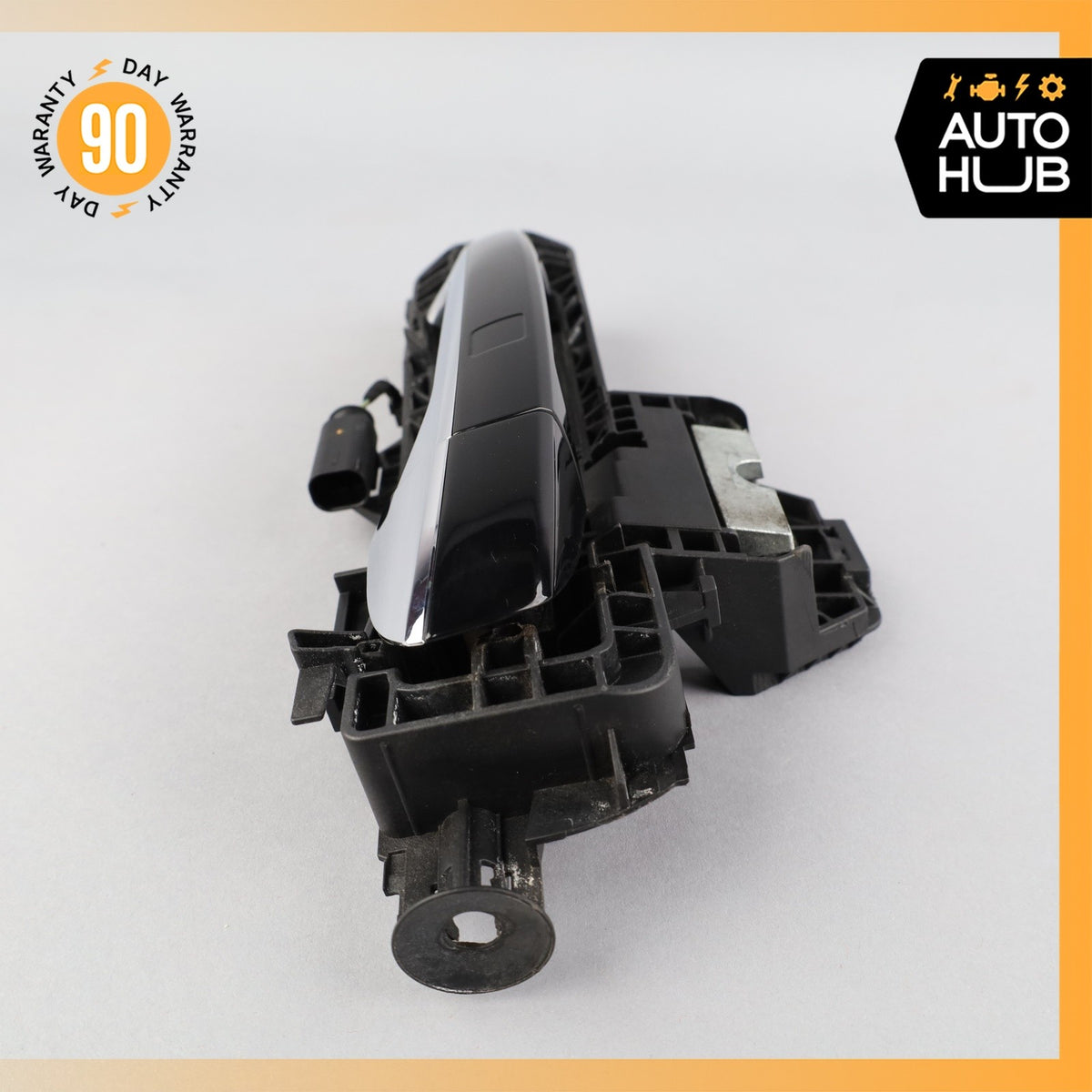 10-17 Mercedes W207 E550 Right Side Exterior Door Handle Keyless Go Black OEM - photo 12