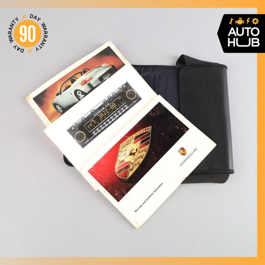 2001 Porsche Boxster 986 Owner's Operator's Manual Book Set OEM - photo 1